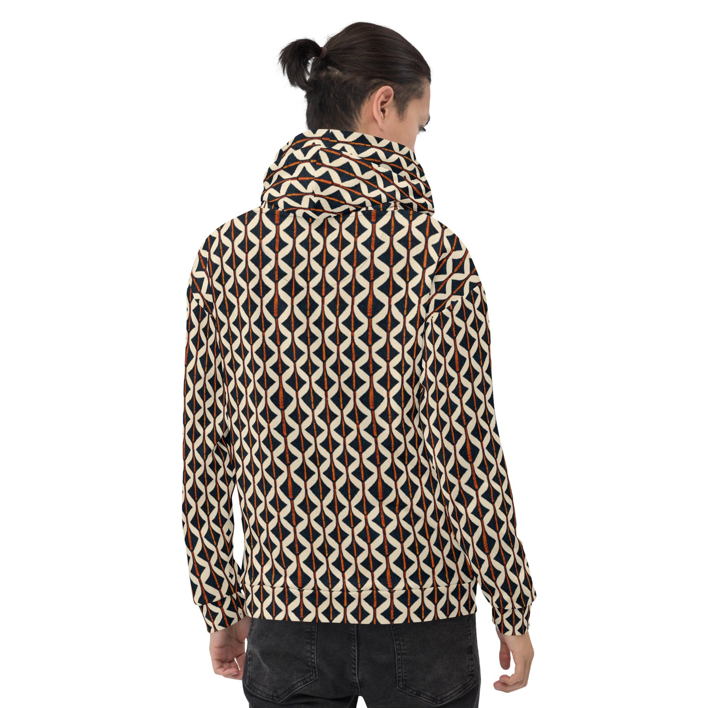 Tribal Tones In Harmony Men’s Hoodie