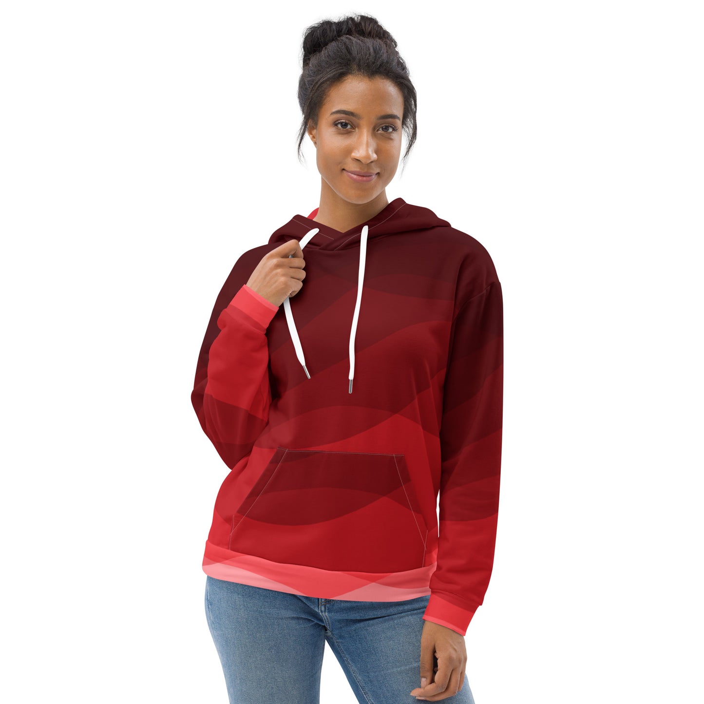 Crimson Motion Unisex Hoodie