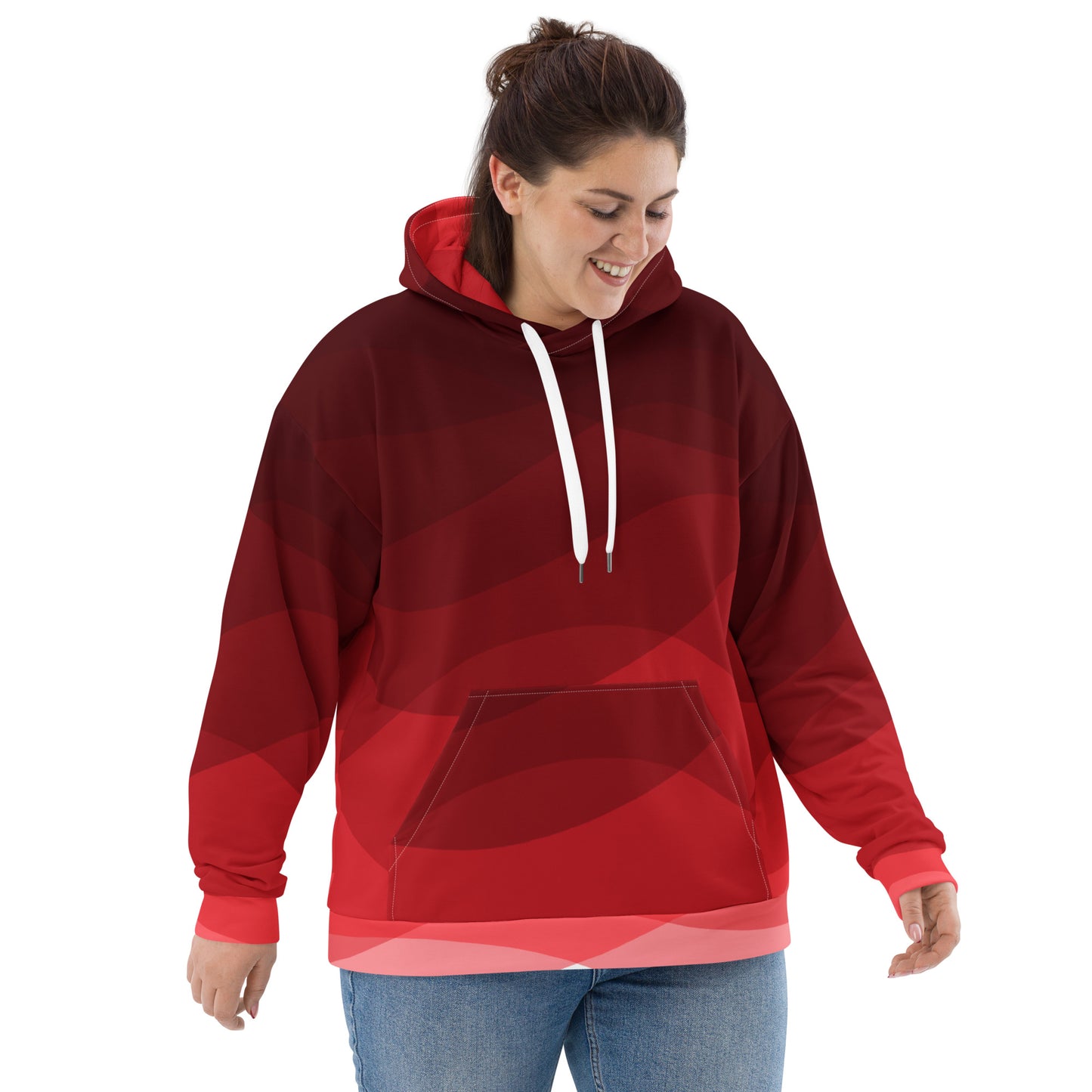 Crimson Motion Unisex Hoodie