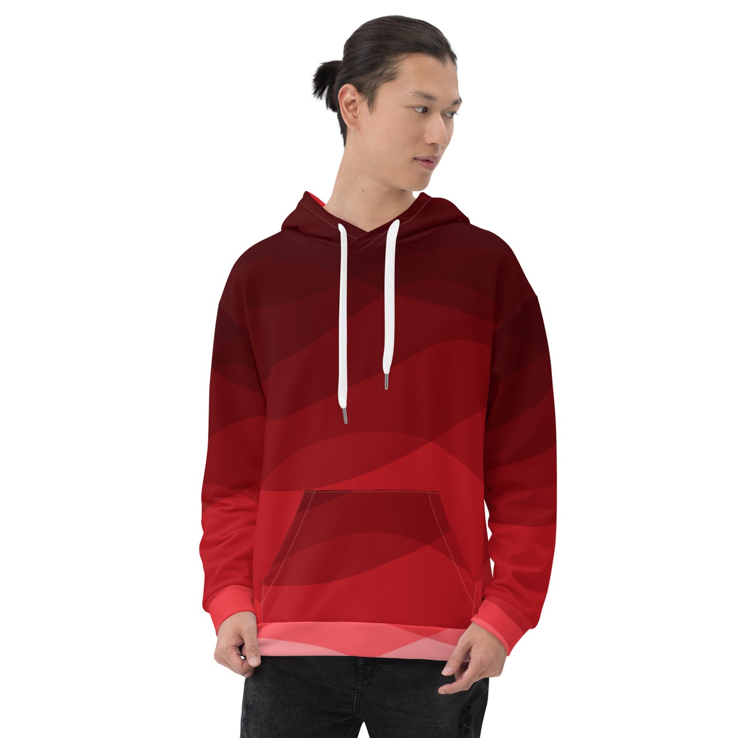 Crimson Motion Unisex Hoodie