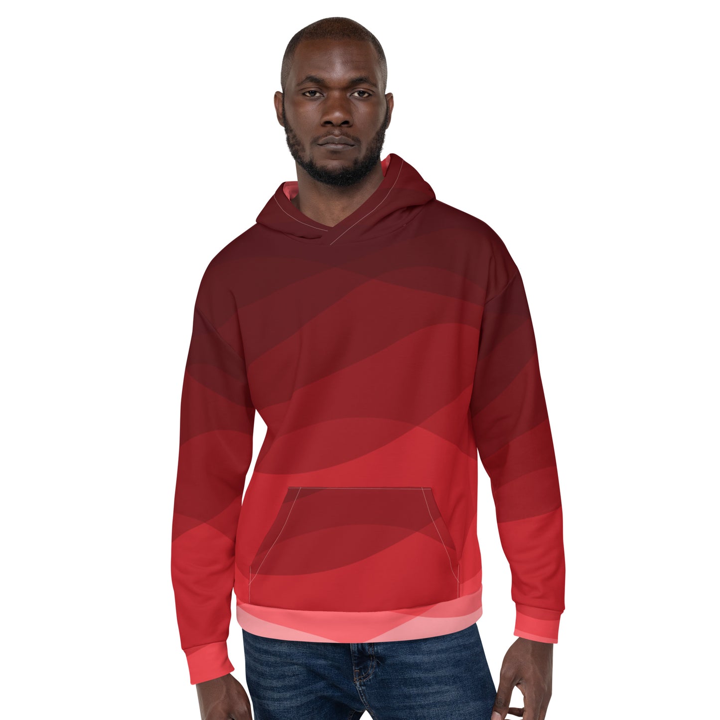 Crimson Motion Unisex Hoodie