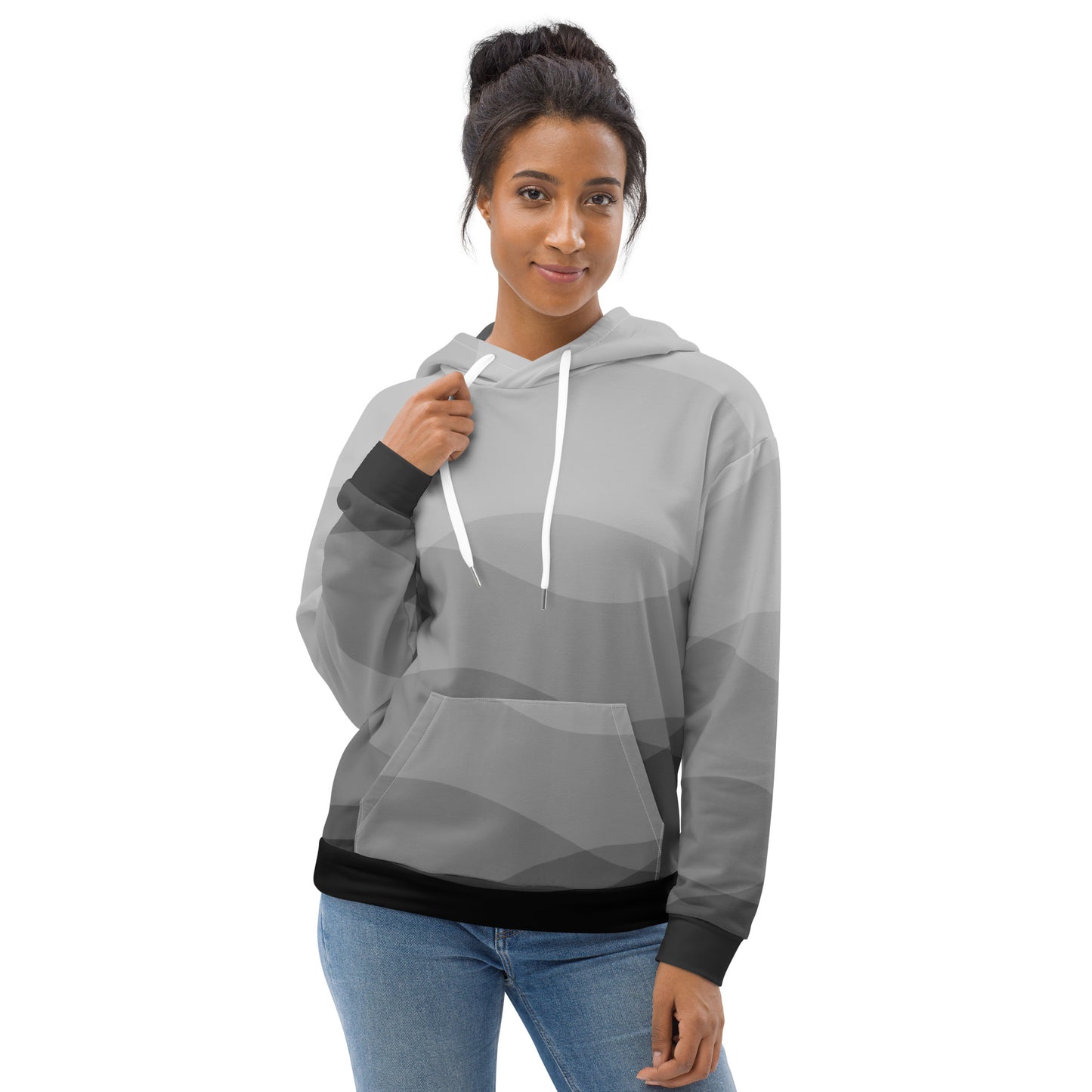 Shadow Swells Unisex Hoodie