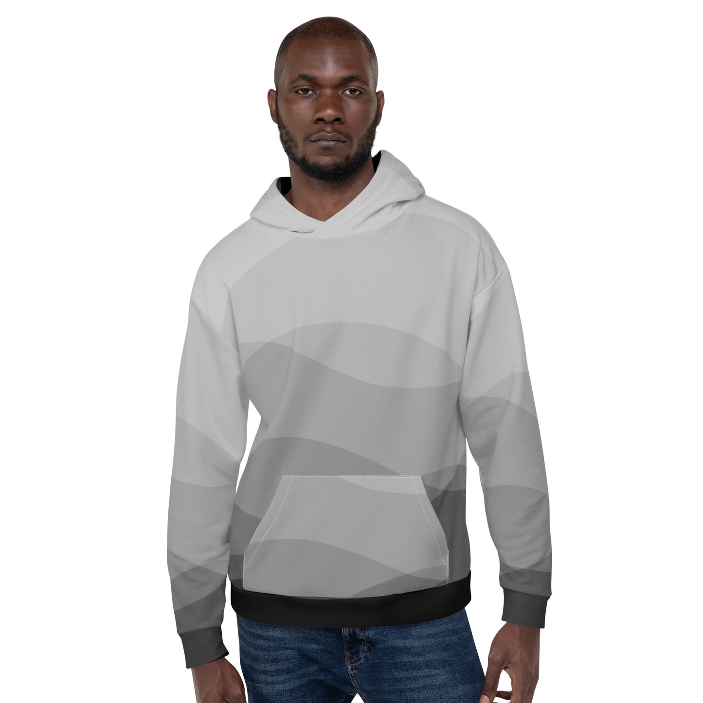 Shadow Swells Unisex Hoodie