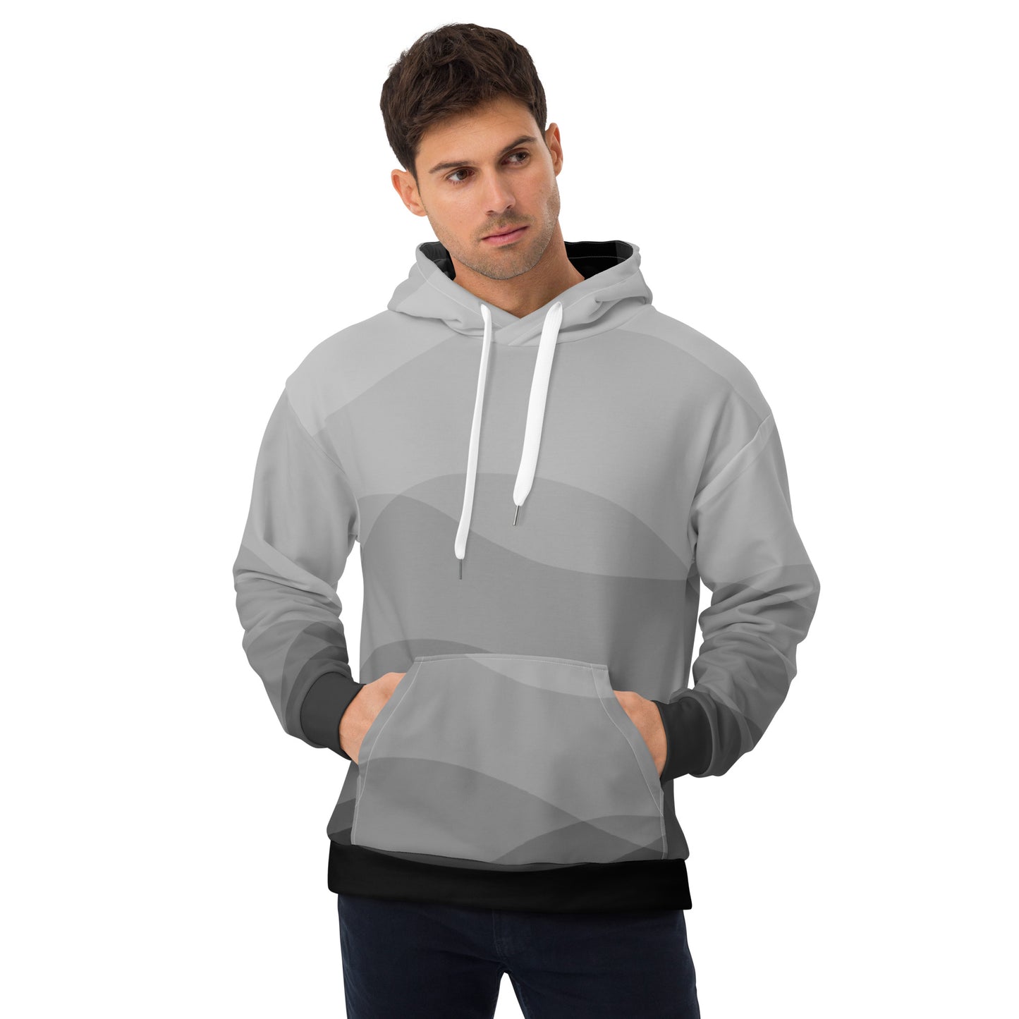 Shadow Swells Unisex Hoodie