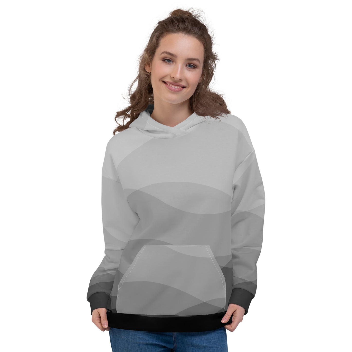 Shadow Swells Unisex Hoodie