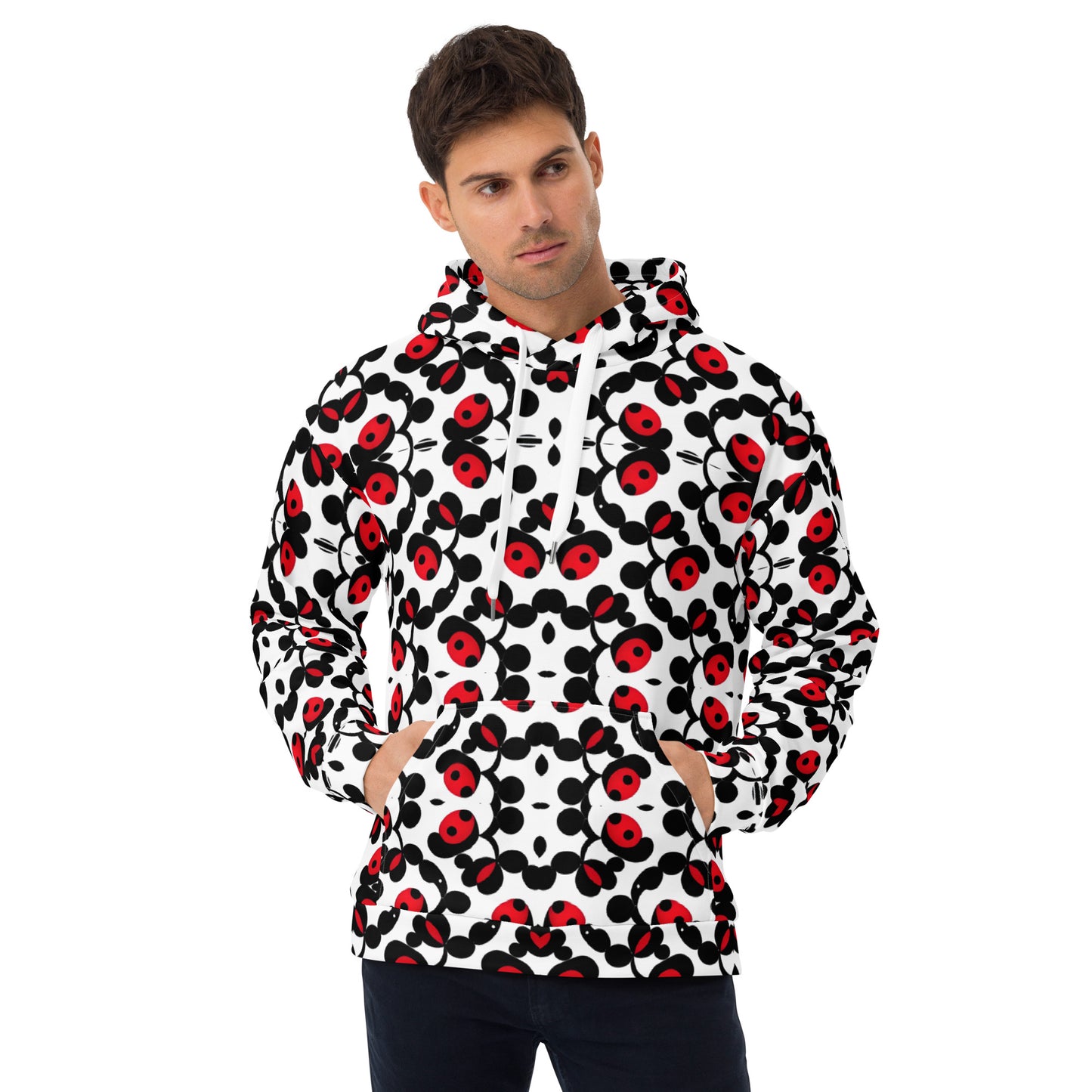 Ladybug Noir Men’s Hoodie