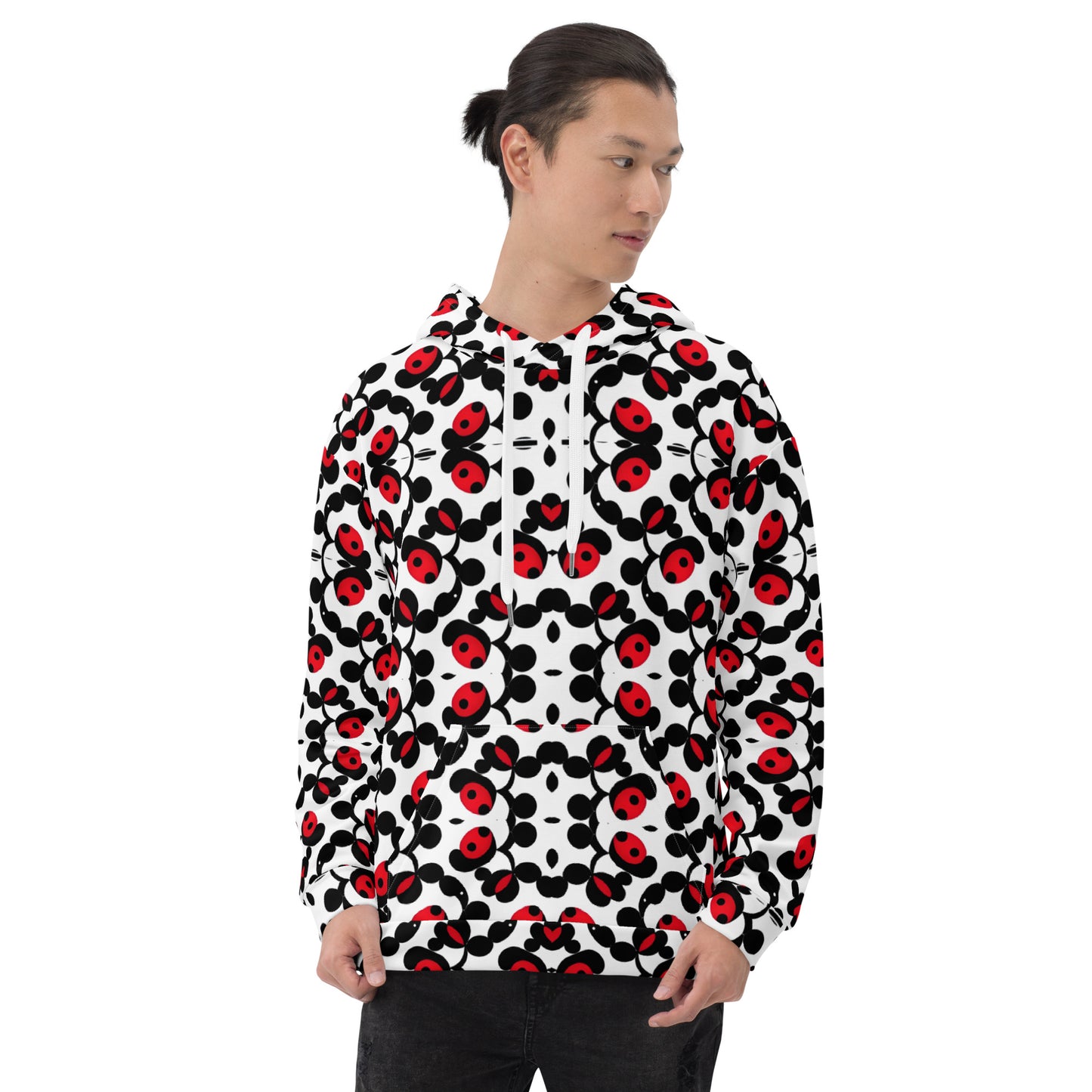 Ladybug Noir Men’s Hoodie