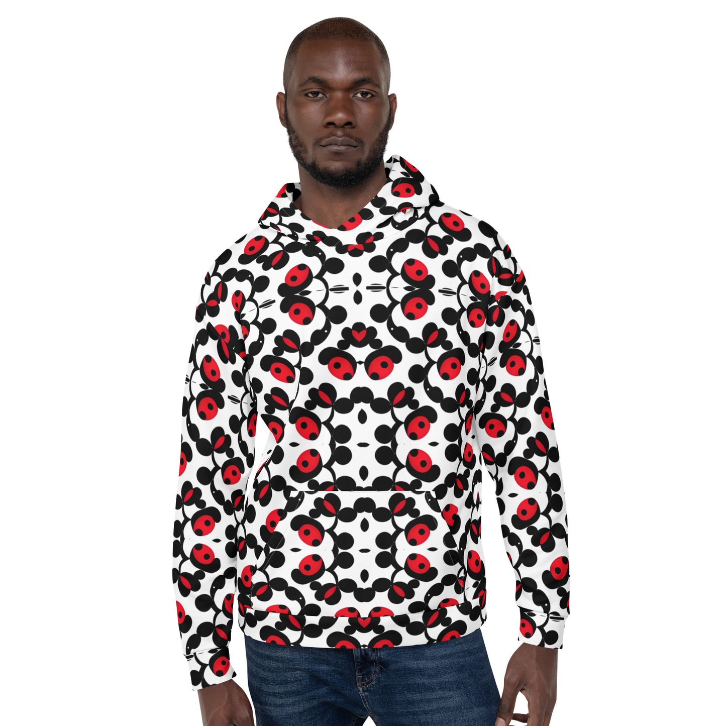 Ladybug Noir Men’s Hoodie