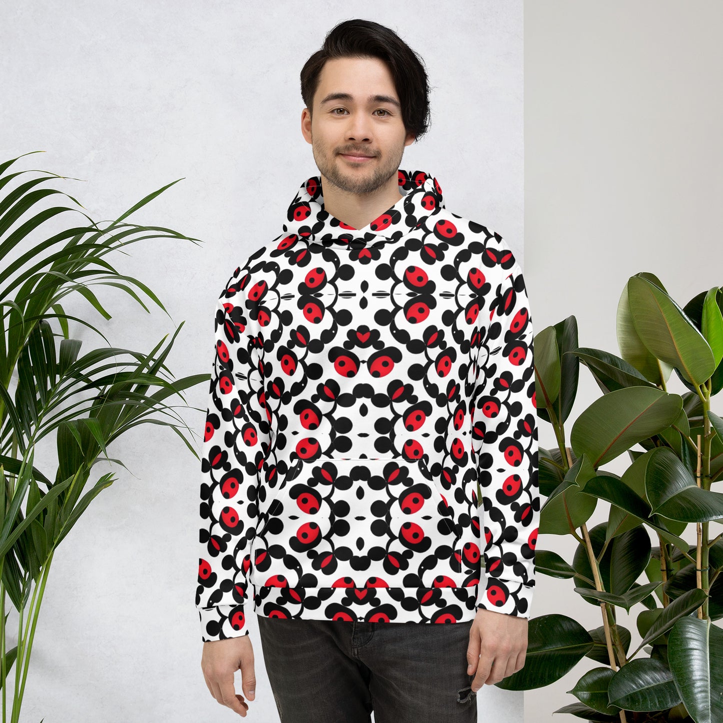 Ladybug Noir Men’s Hoodie