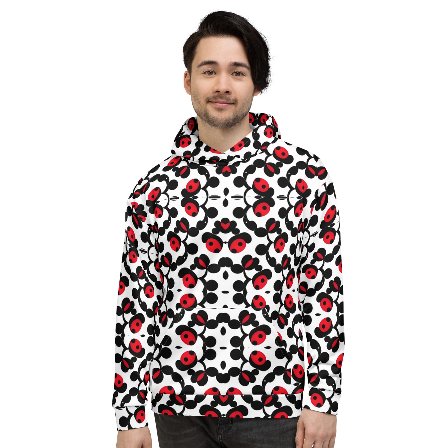 Ladybug Noir Men’s Hoodie