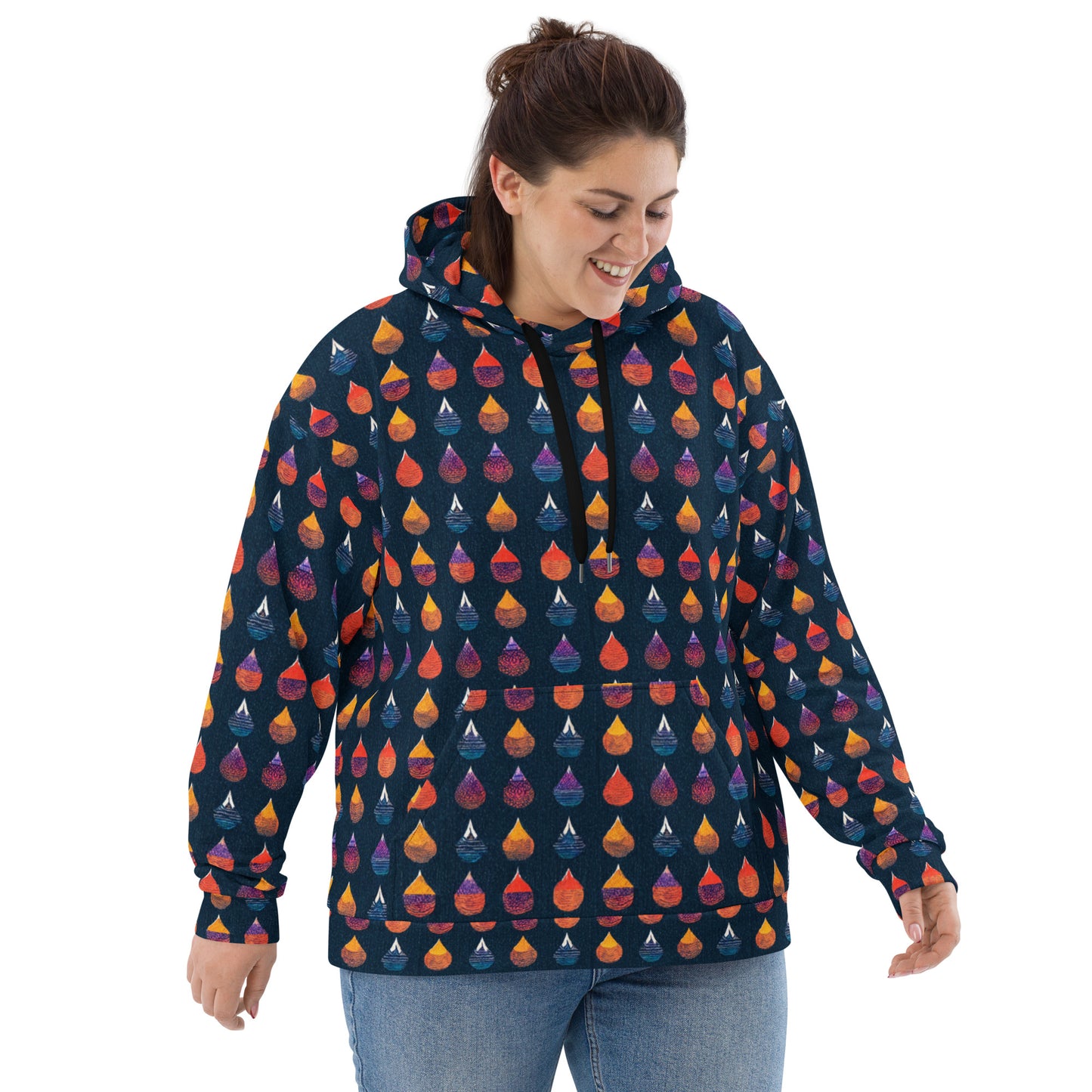 Prismatic Precipitation Women’s Hoodie