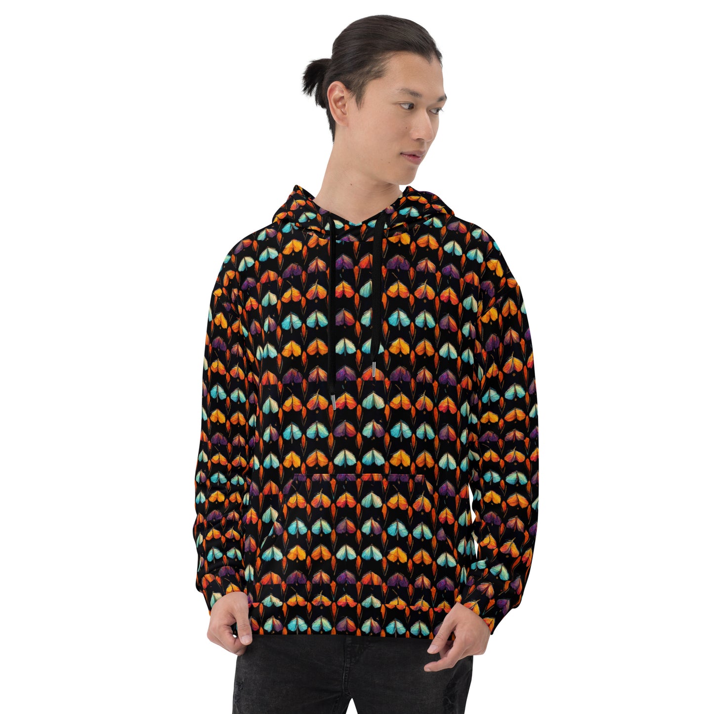 Quilted Wings Men’s Hoodie