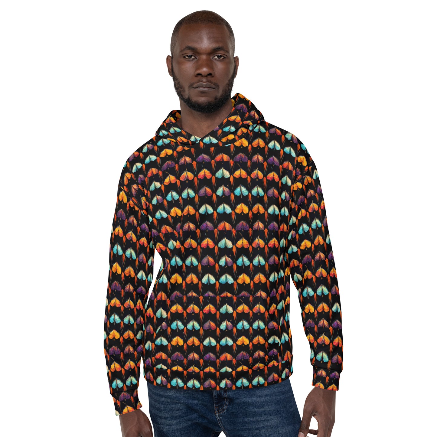 Quilted Wings Men’s Hoodie