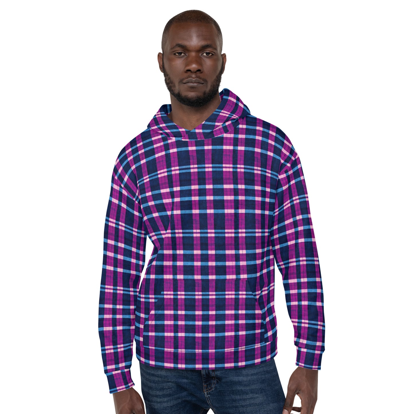 Royal Highlander Plaid Men’s Hoodie