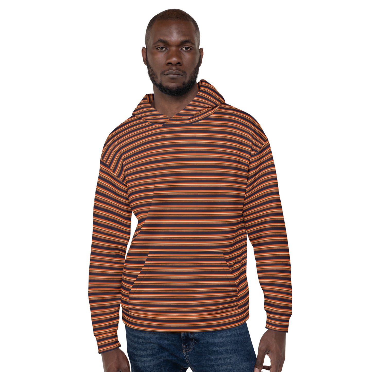 Savanna Sunset Stitches Men’s Hoodie