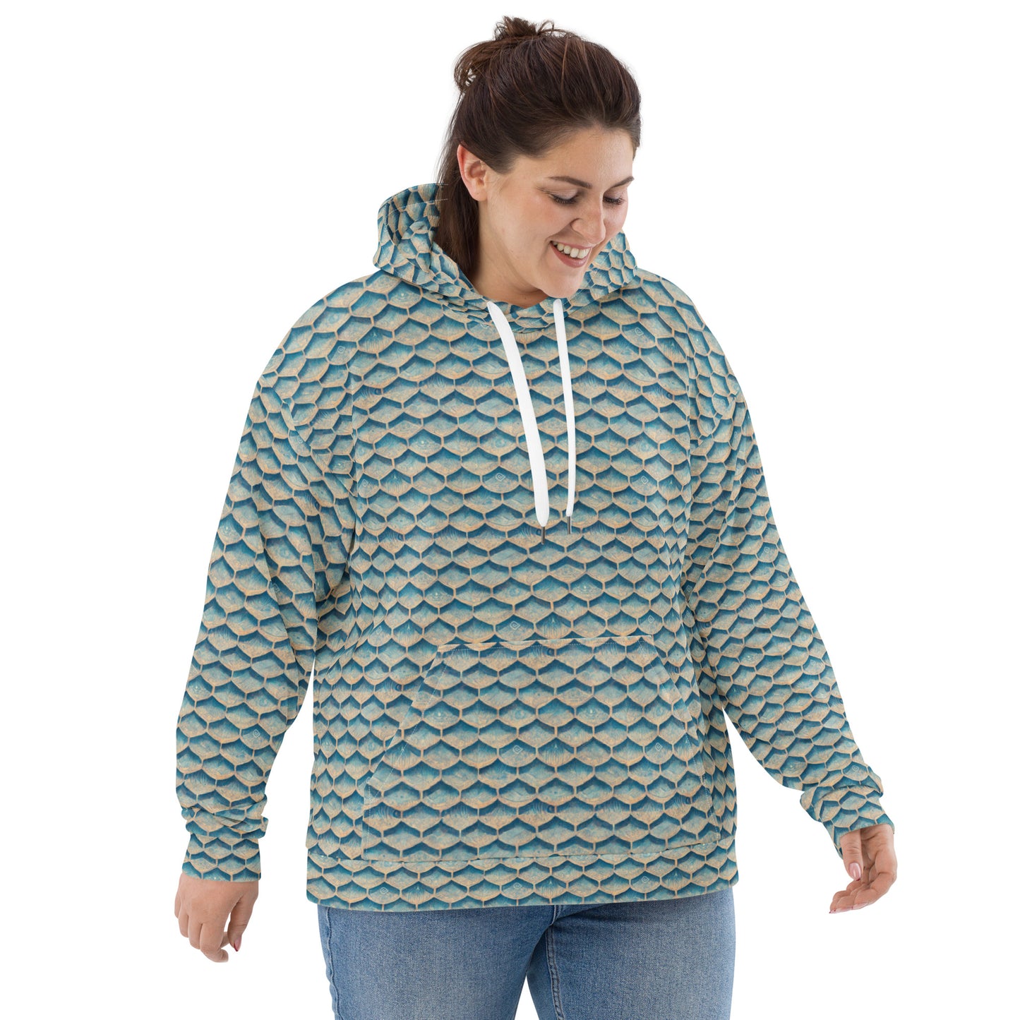 Seafoam Scales Women’s Hoodie