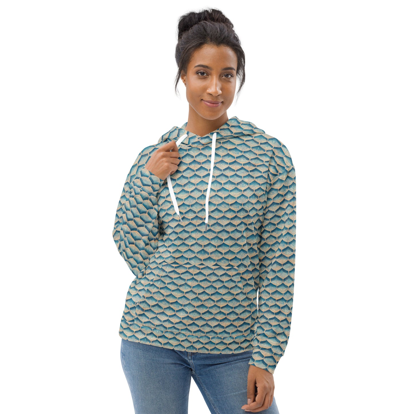 Seafoam Scales Women’s Hoodie