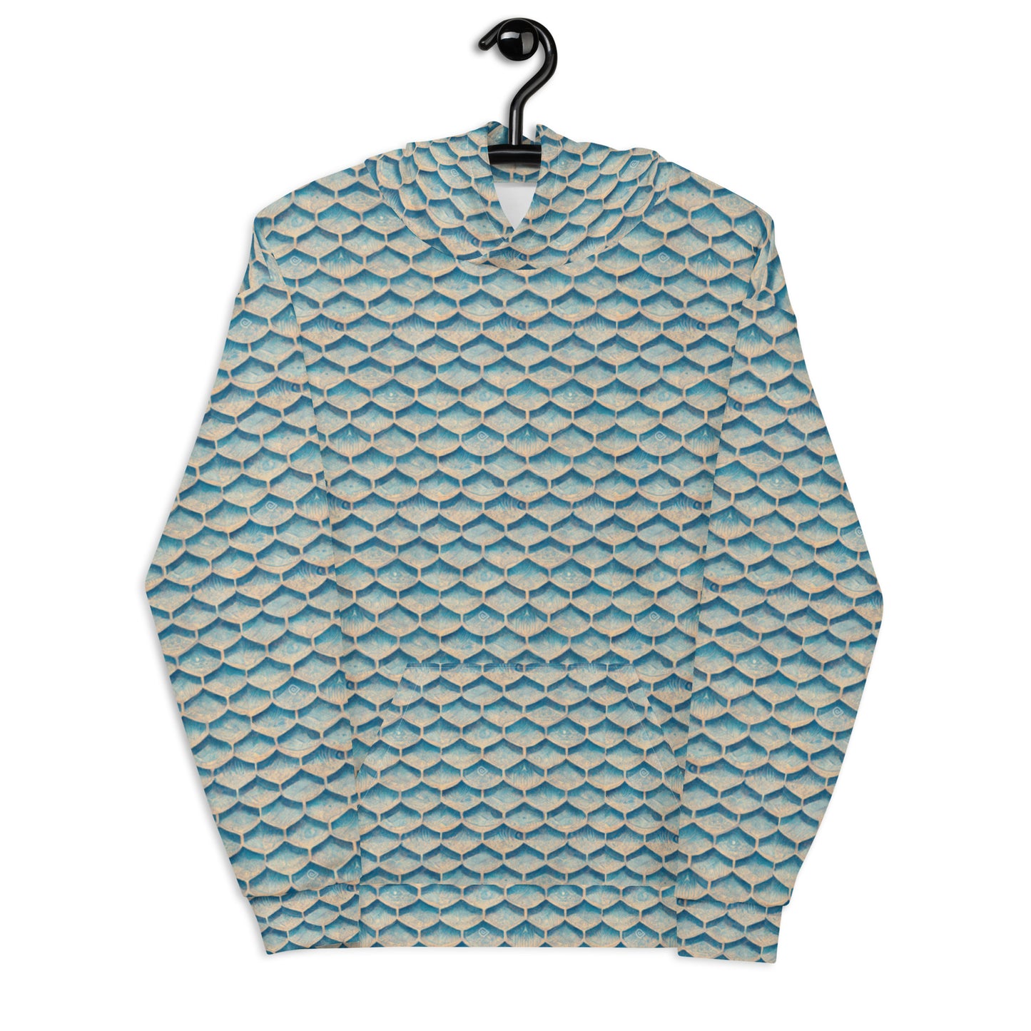 Seafoam Scales Men’s Hoodie