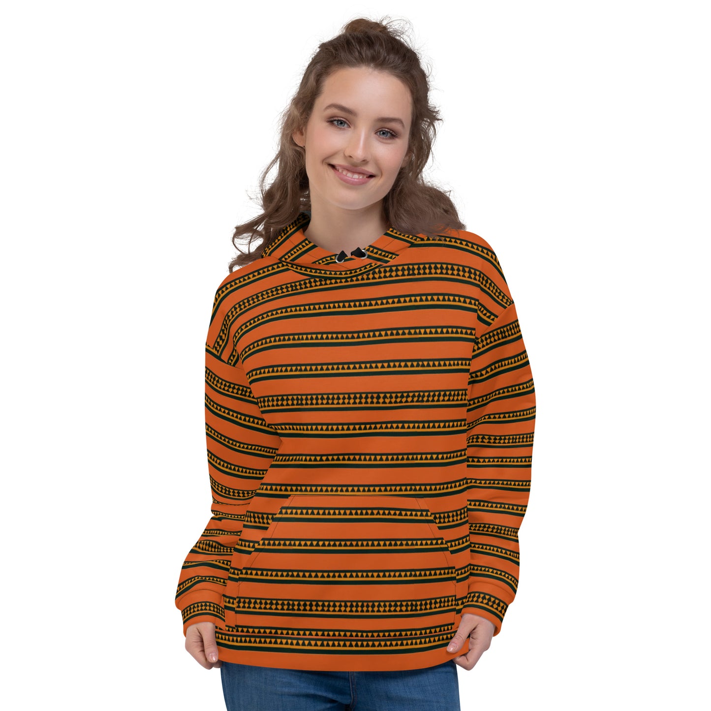 Timbuktu Tangerine Tapestry Women’s Hoodie