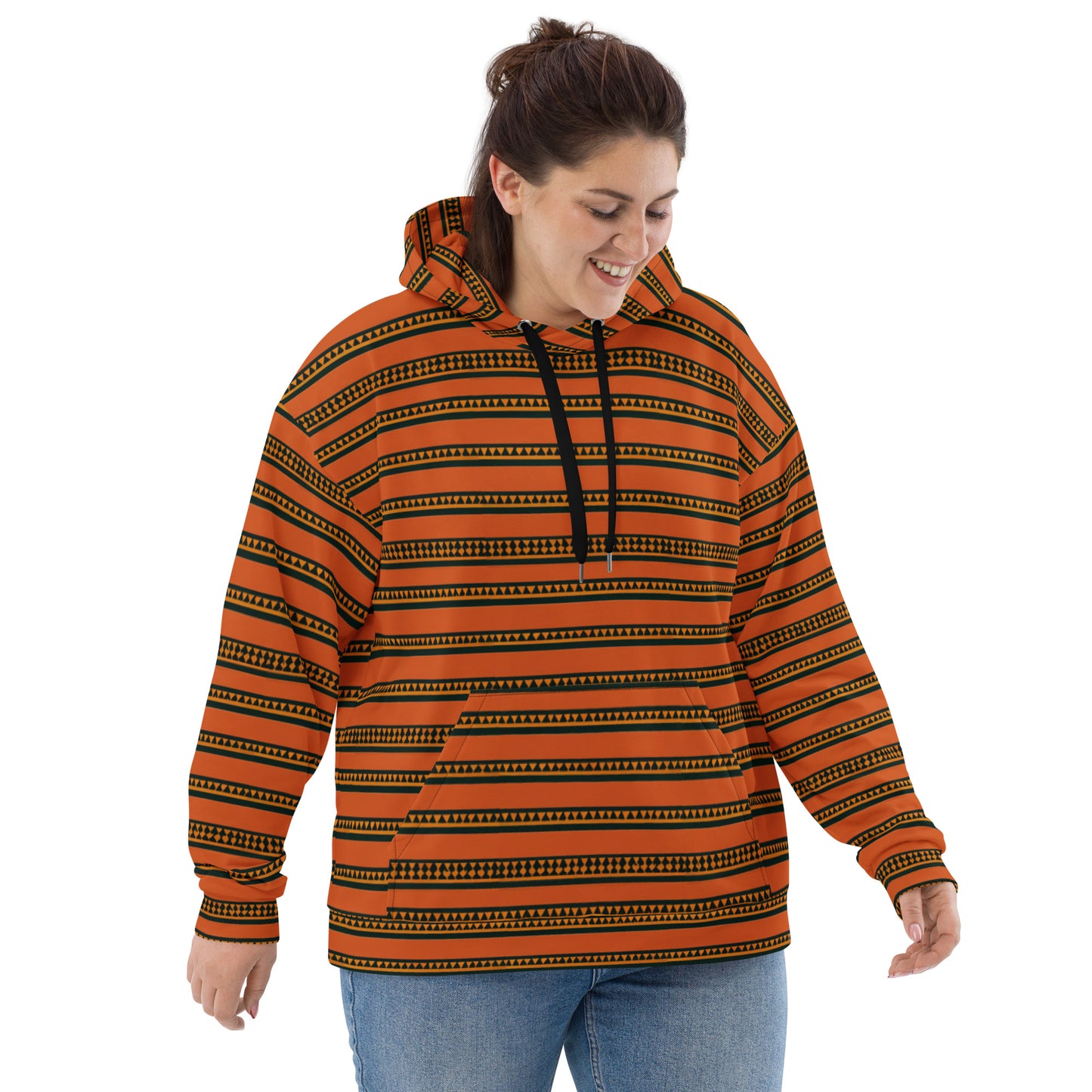 Timbuktu Tangerine Tapestry Women’s Hoodie