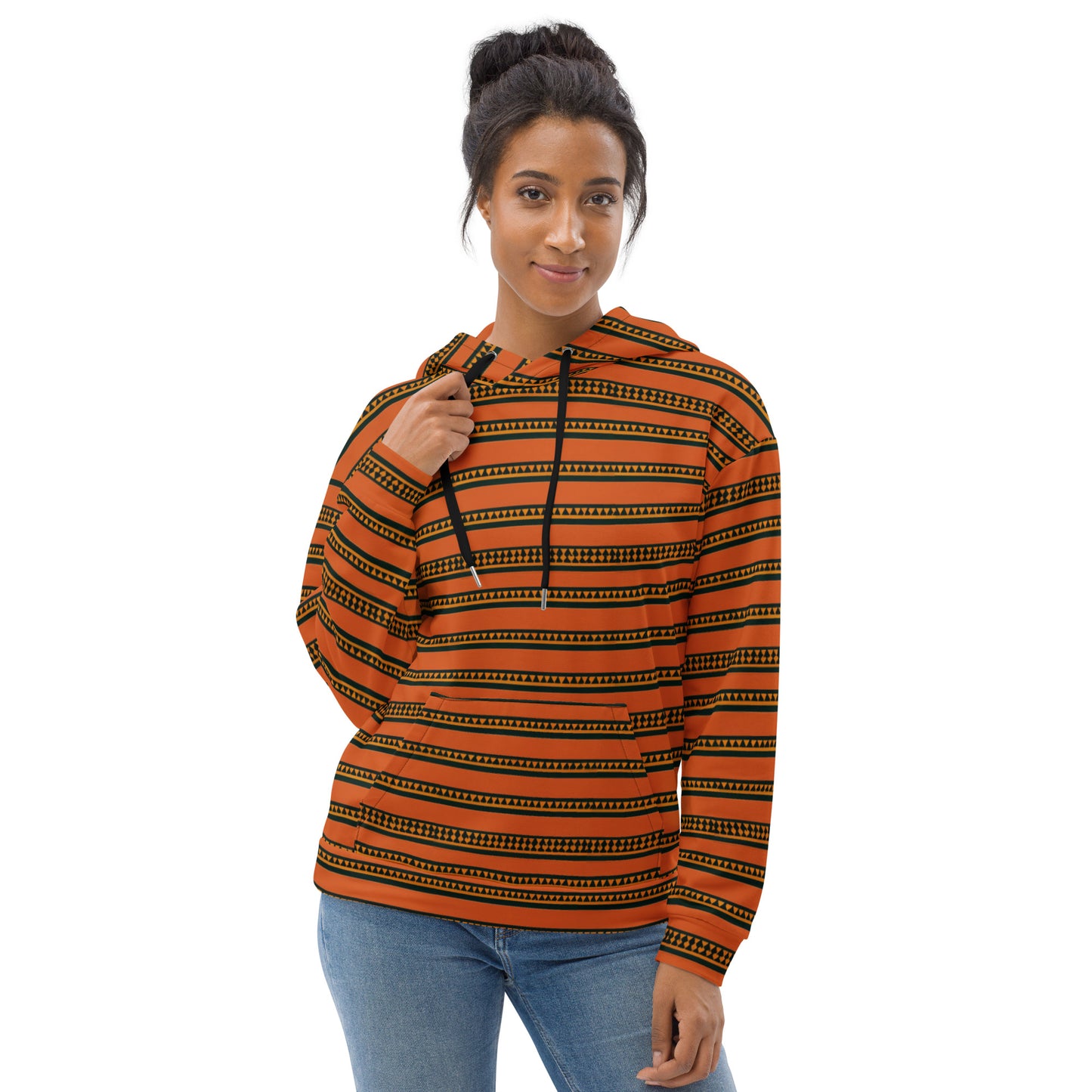 Timbuktu Tangerine Tapestry Women’s Hoodie