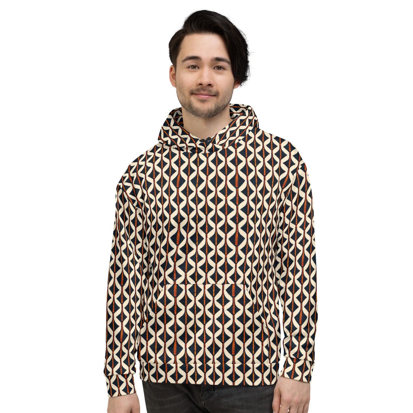 Tribal Tones In Harmony Men’s Hoodie