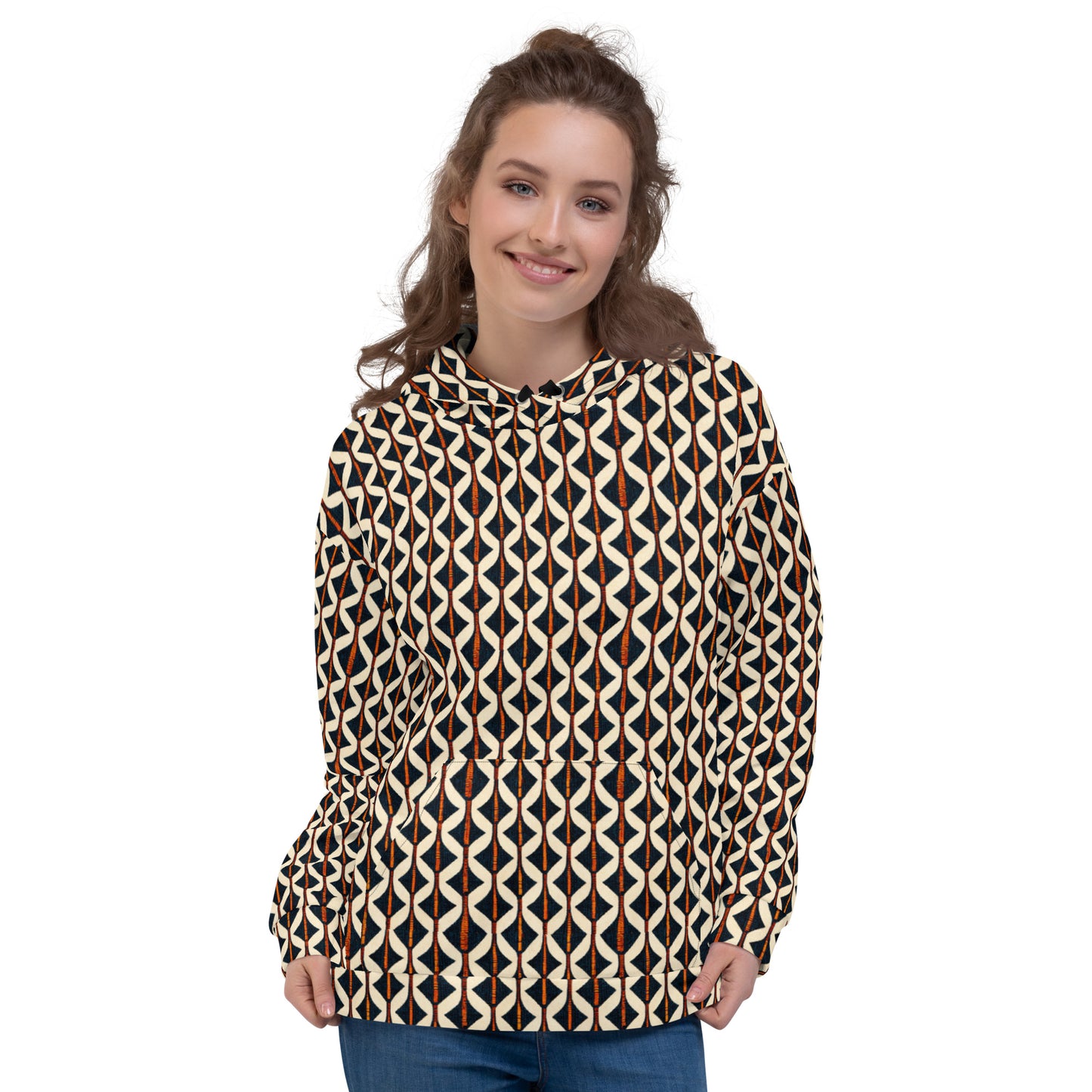 Tribal Tones In Harmony Women’s Hoodie