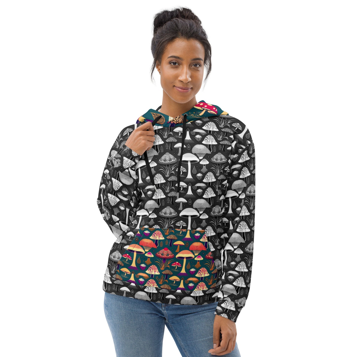 Whimsical Mushrooms Women’s Hoodie