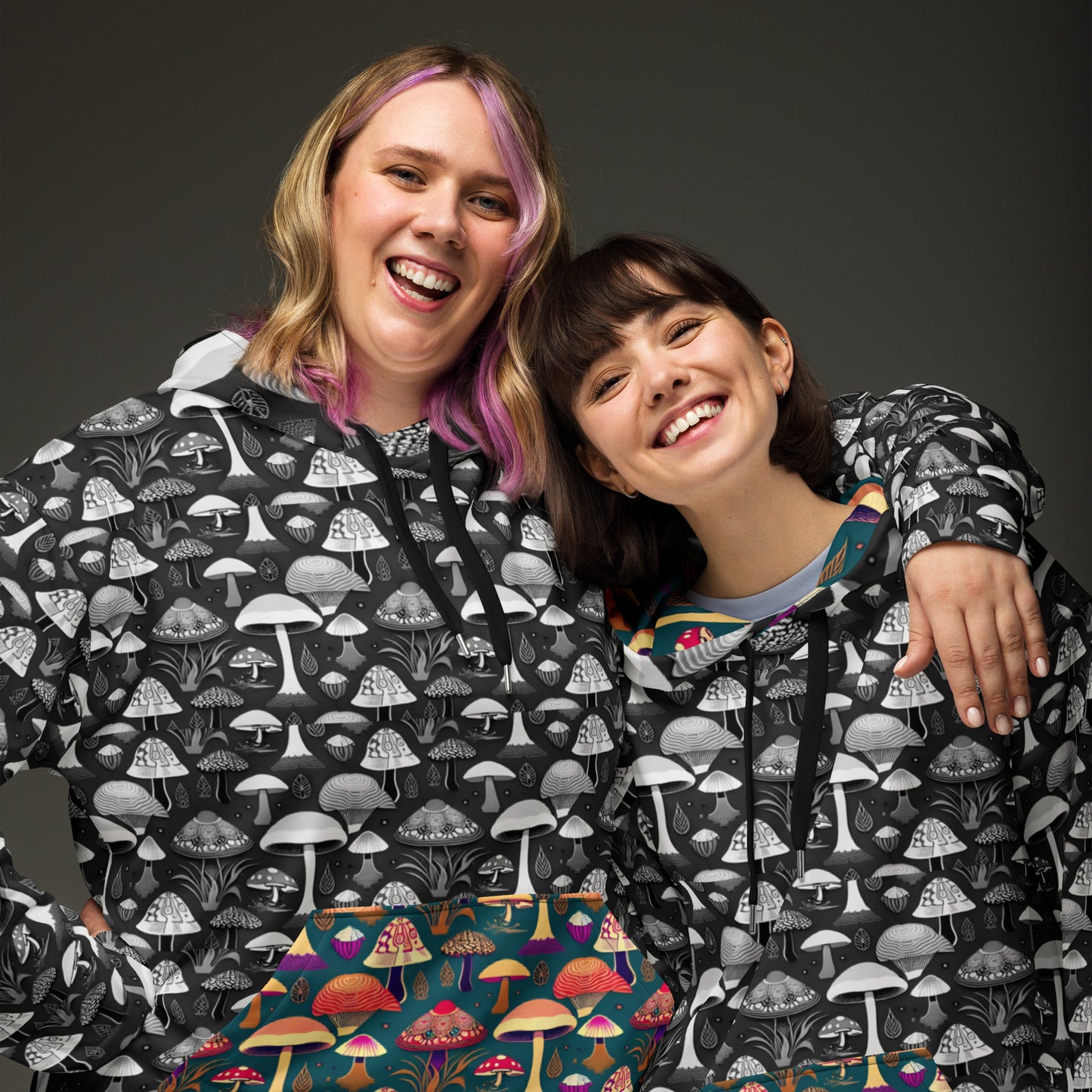 Whimsical Mushrooms Women’s Hoodie