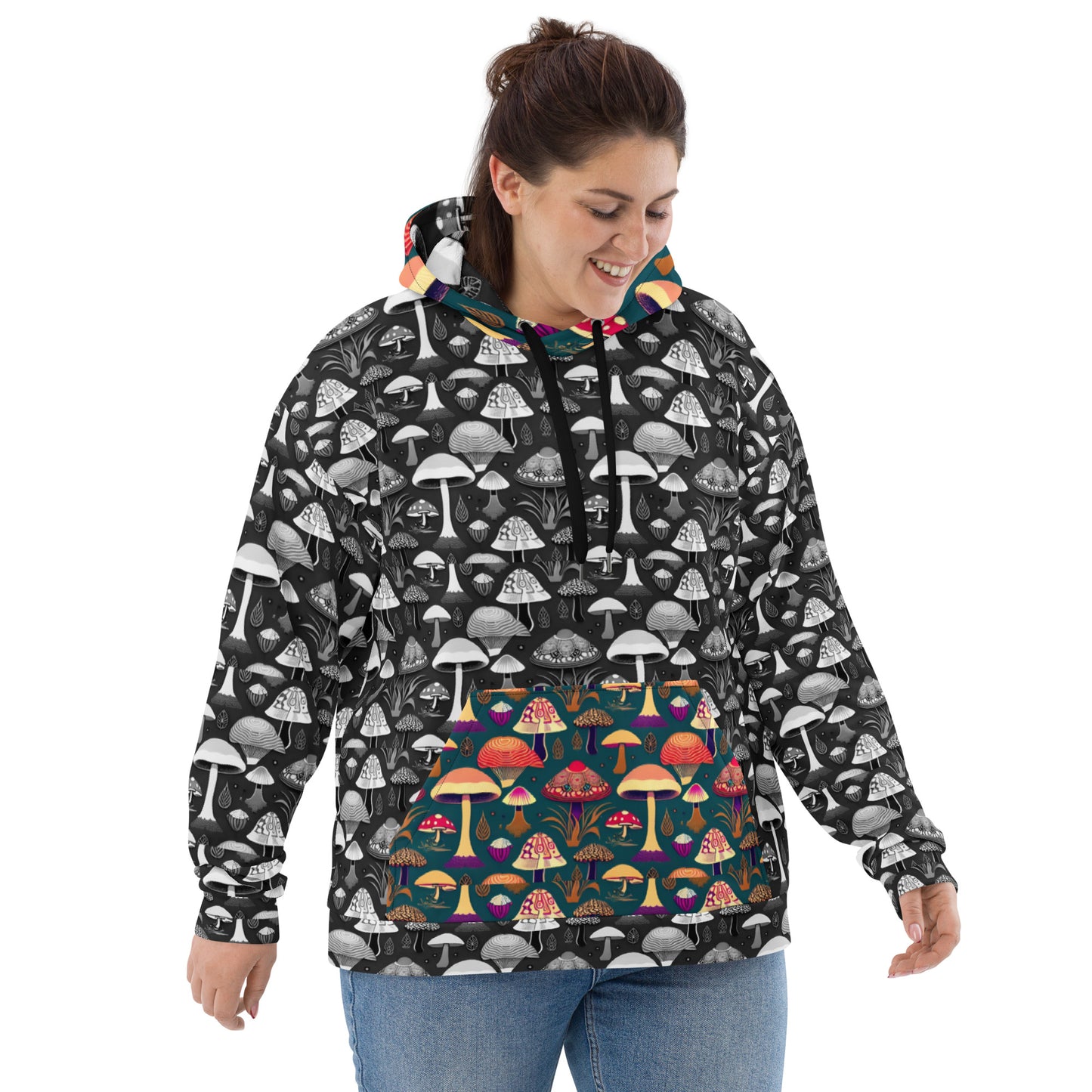 Whimsical Mushrooms Women’s Hoodie