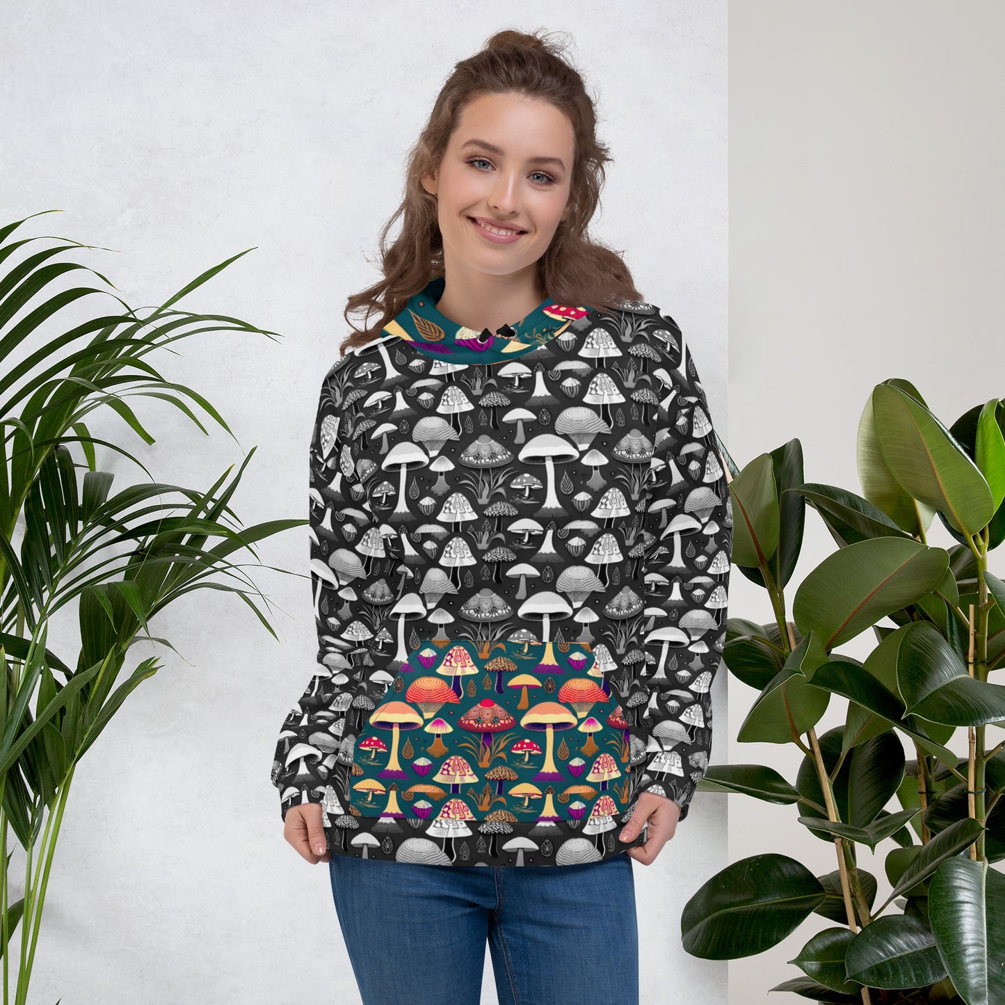 Whimsical Mushrooms Women’s Hoodie