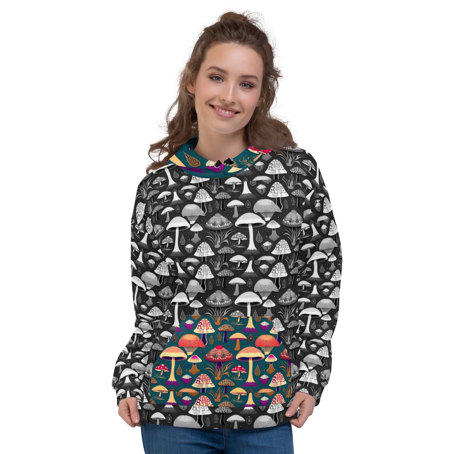 Whimsical Mushrooms Women’s Hoodie