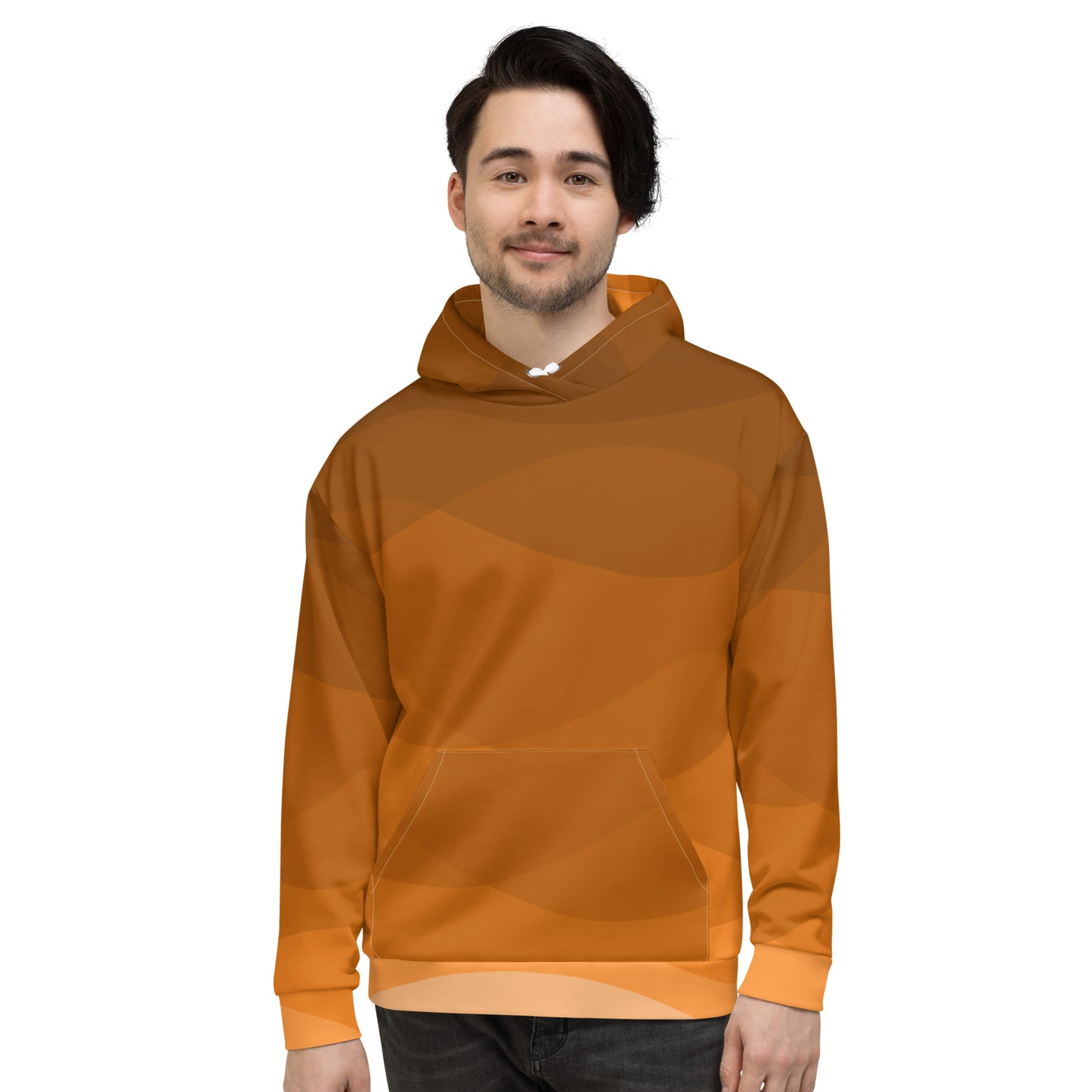 Tangerine Whirlpool Men’s Hoodie