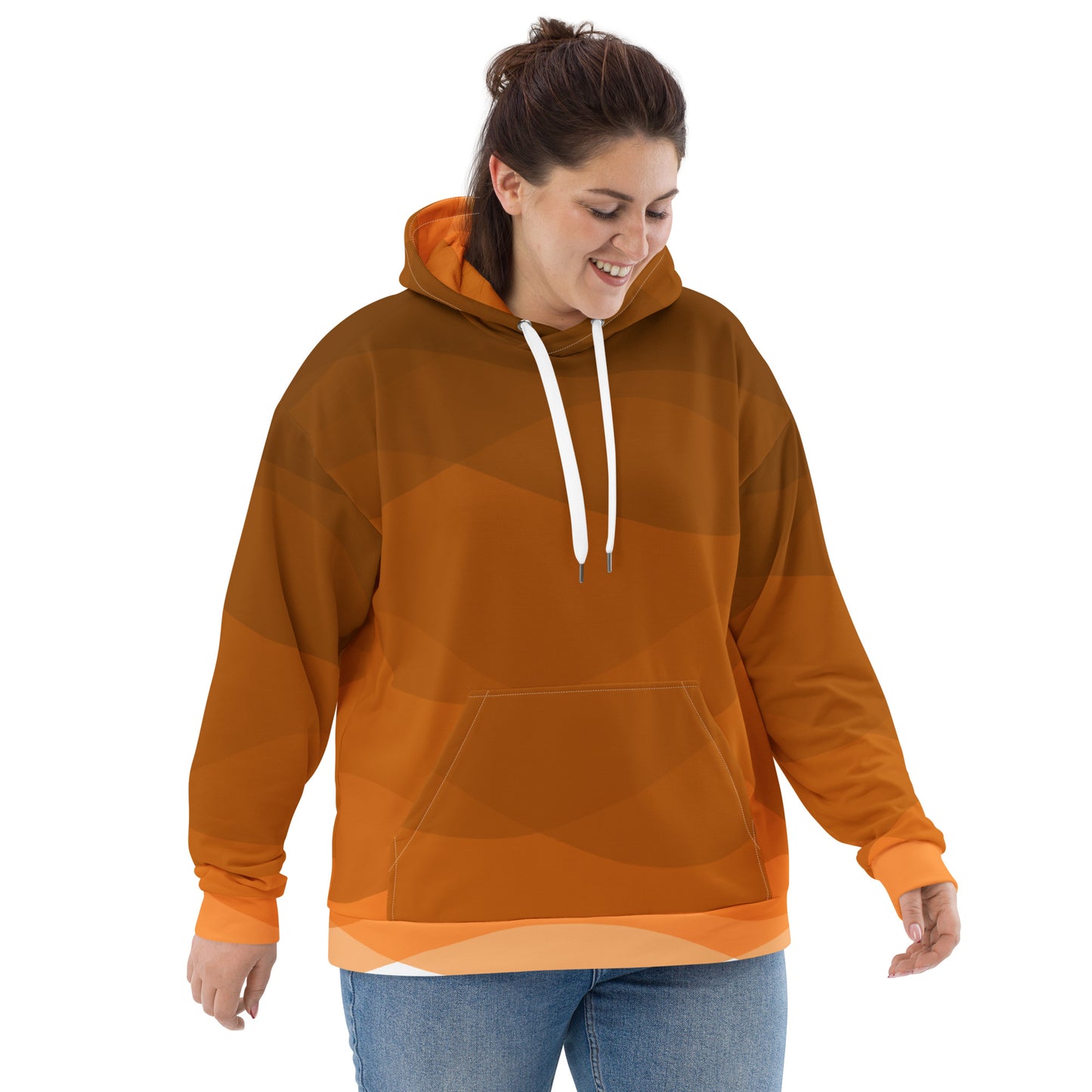 Tangerine Whirlpool Women’s Hoodie