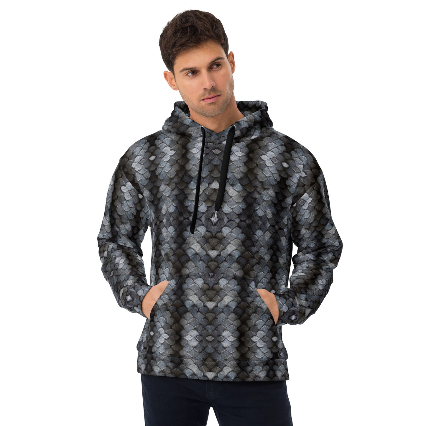 Elvisscar, the Authentic Sentinel Men’s Hoodie