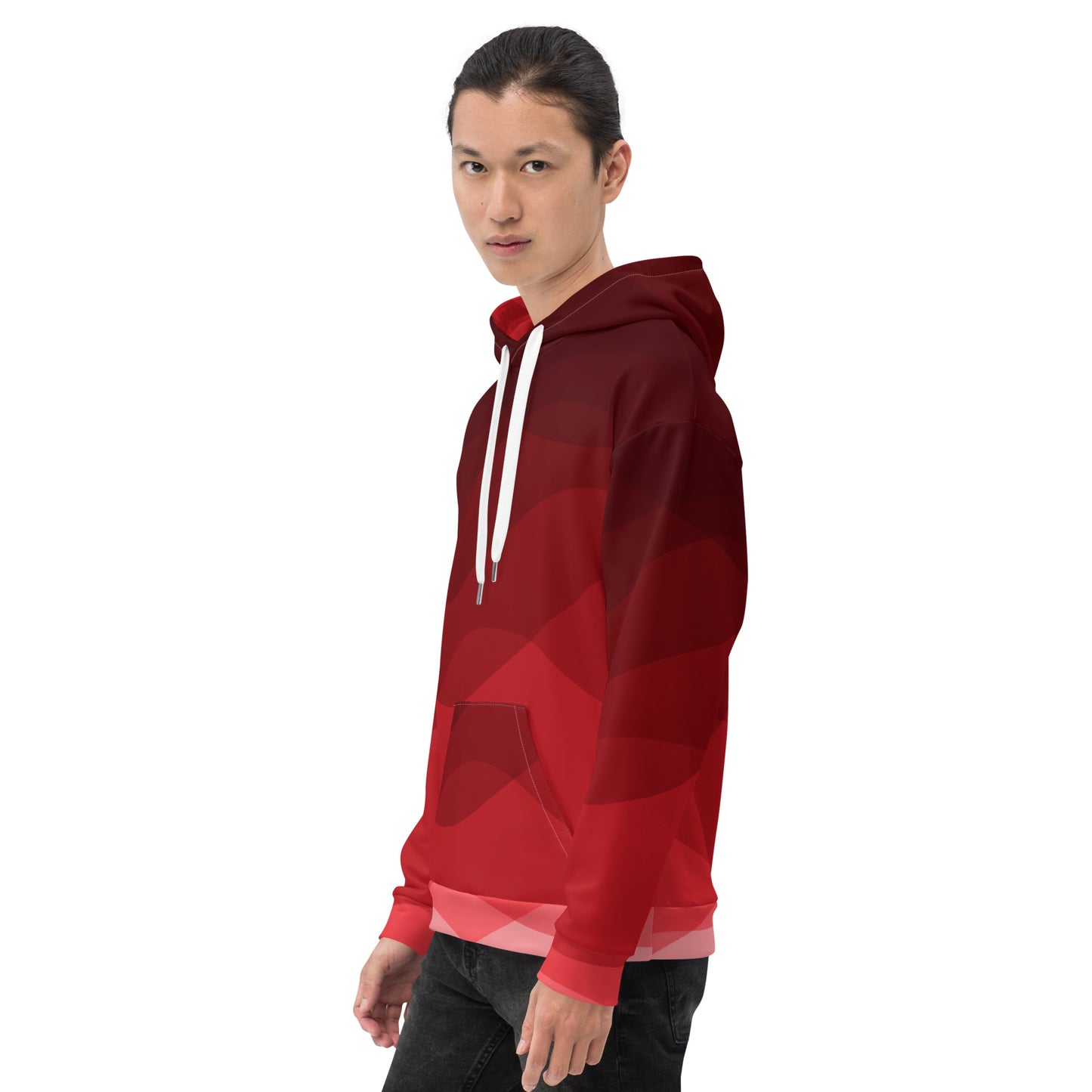 Crimson Motion Unisex Hoodie