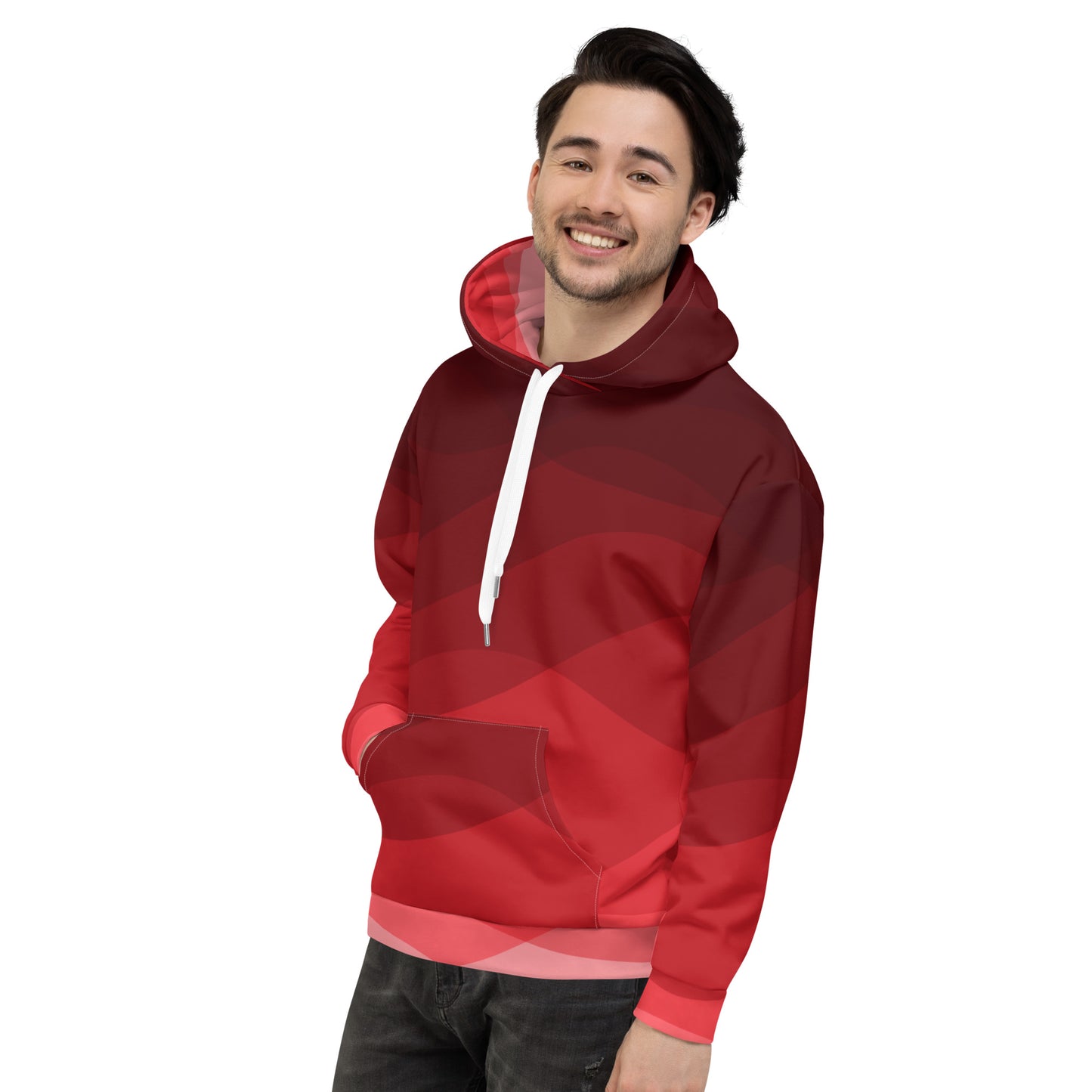 Crimson Motion Unisex Hoodie