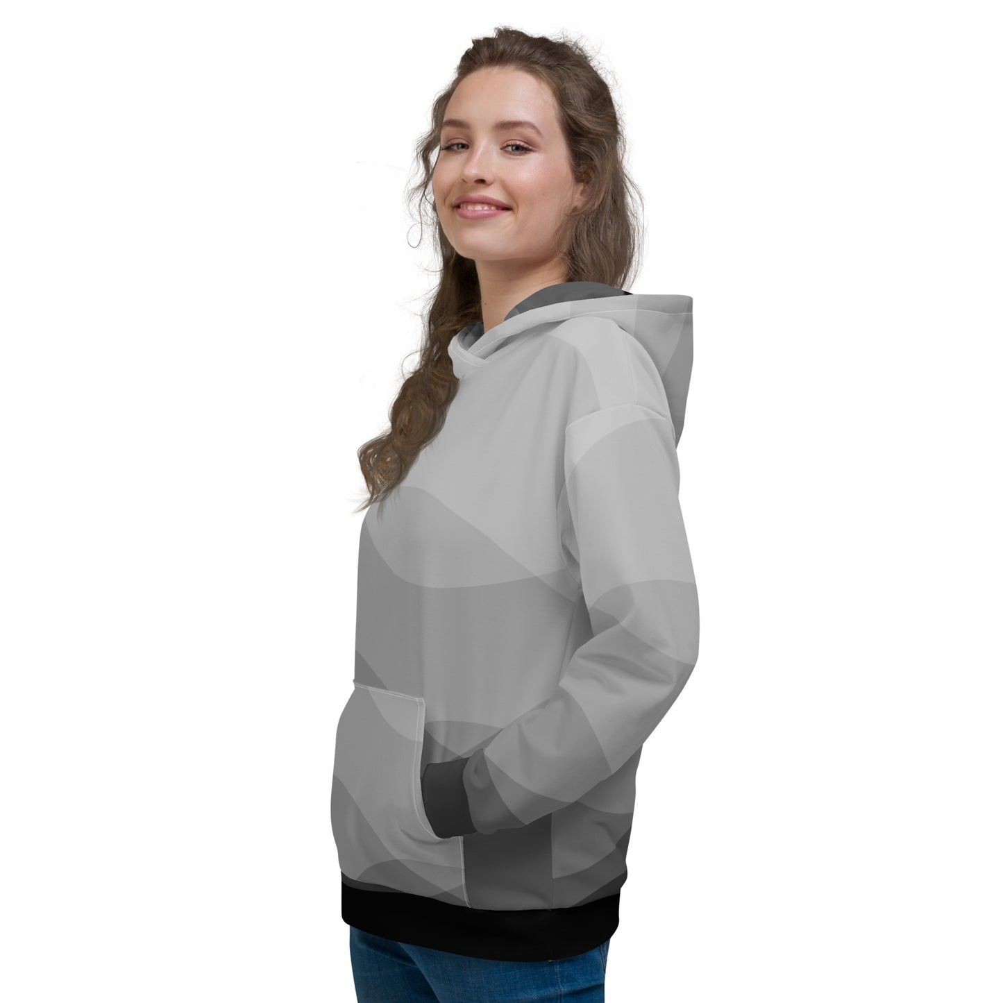 Shadow Swells Unisex Hoodie