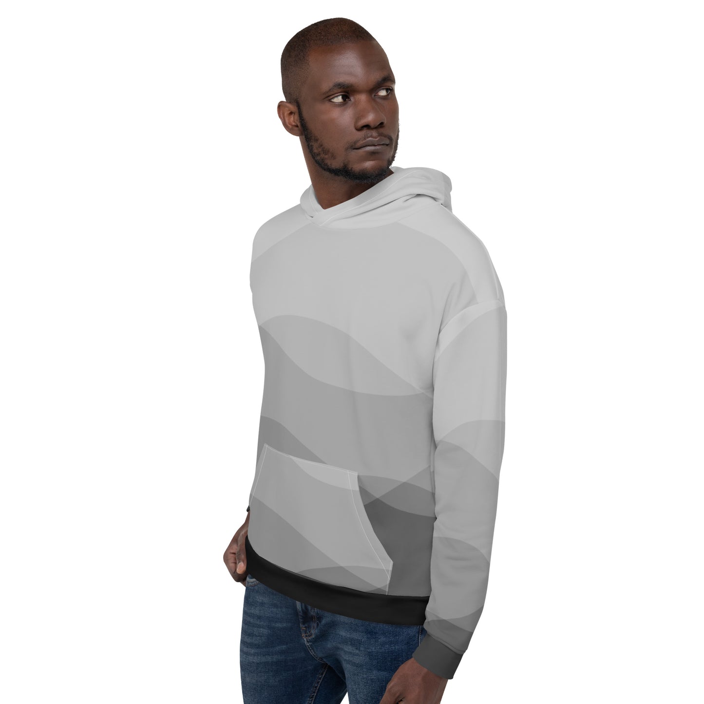 Shadow Swells Unisex Hoodie