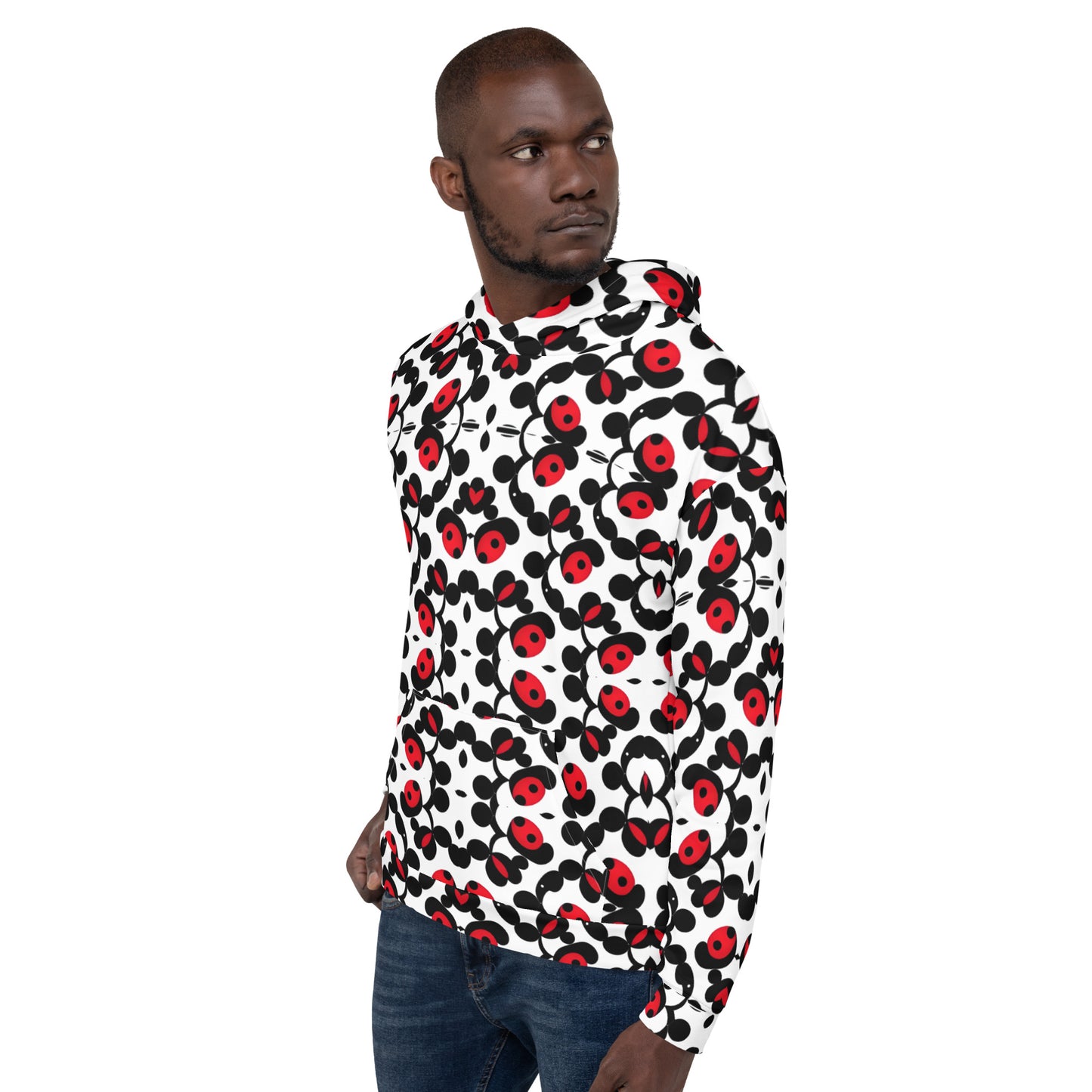 Ladybug Noir Men’s Hoodie