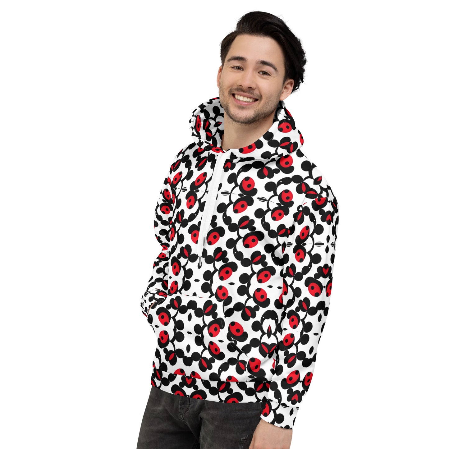 Ladybug Noir Men’s Hoodie