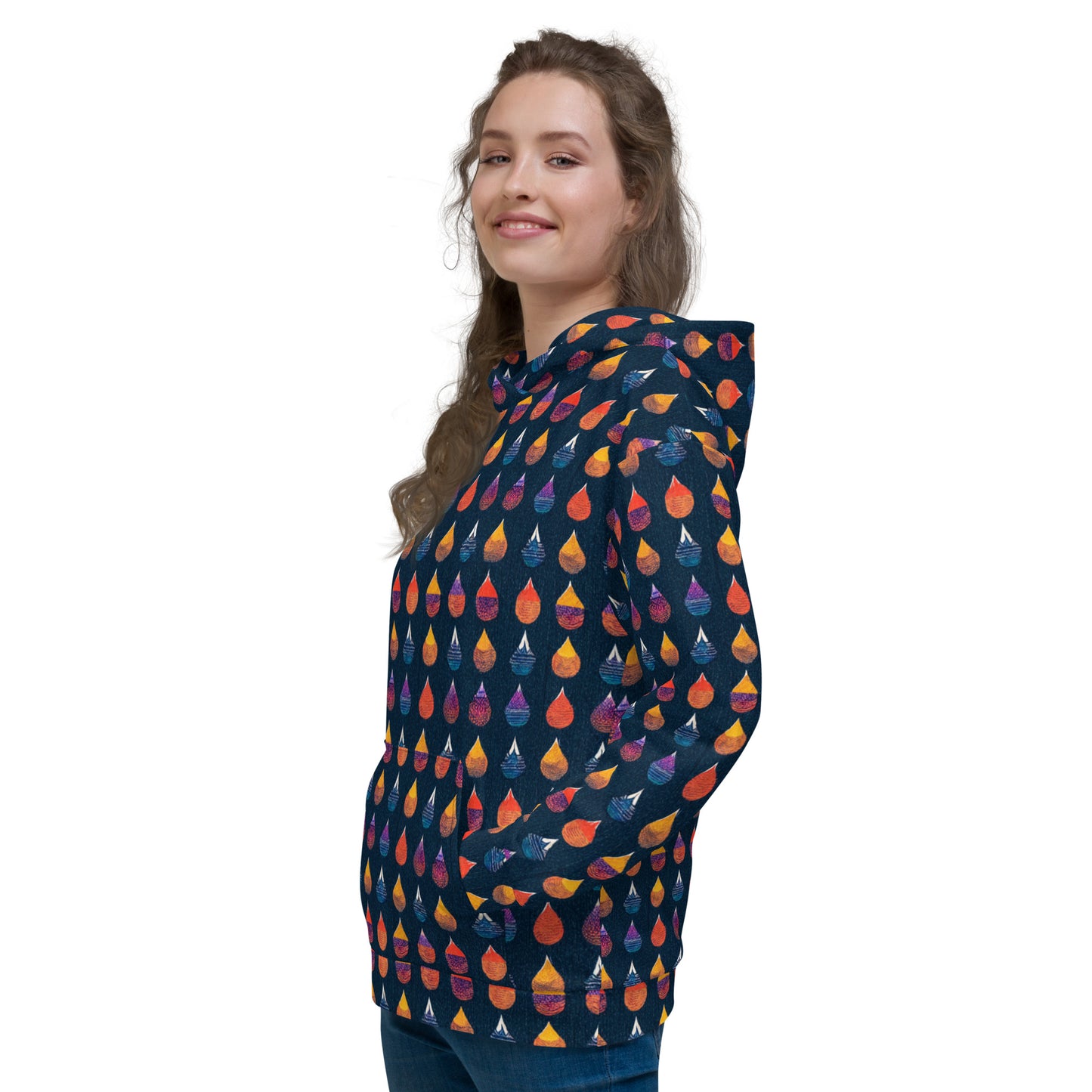 Prismatic Precipitation Women’s Hoodie