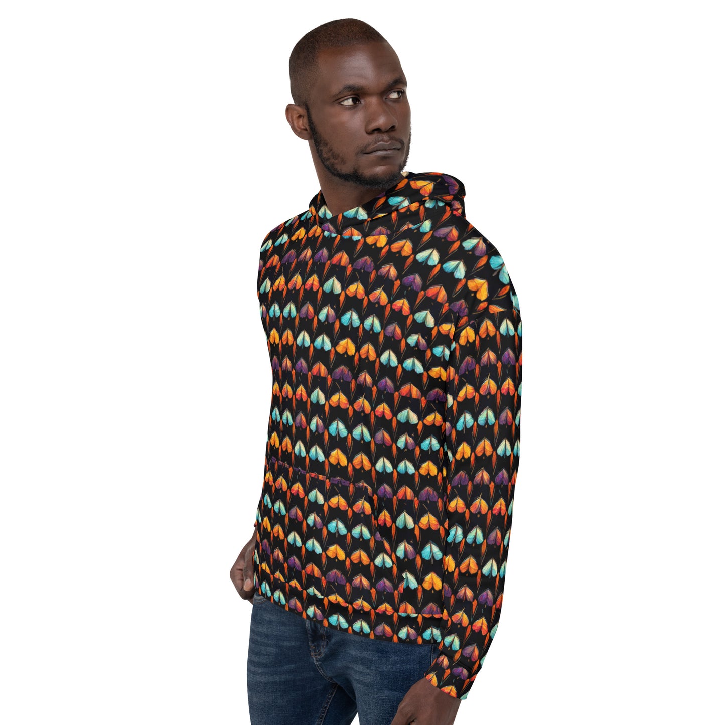 Quilted Wings Men’s Hoodie