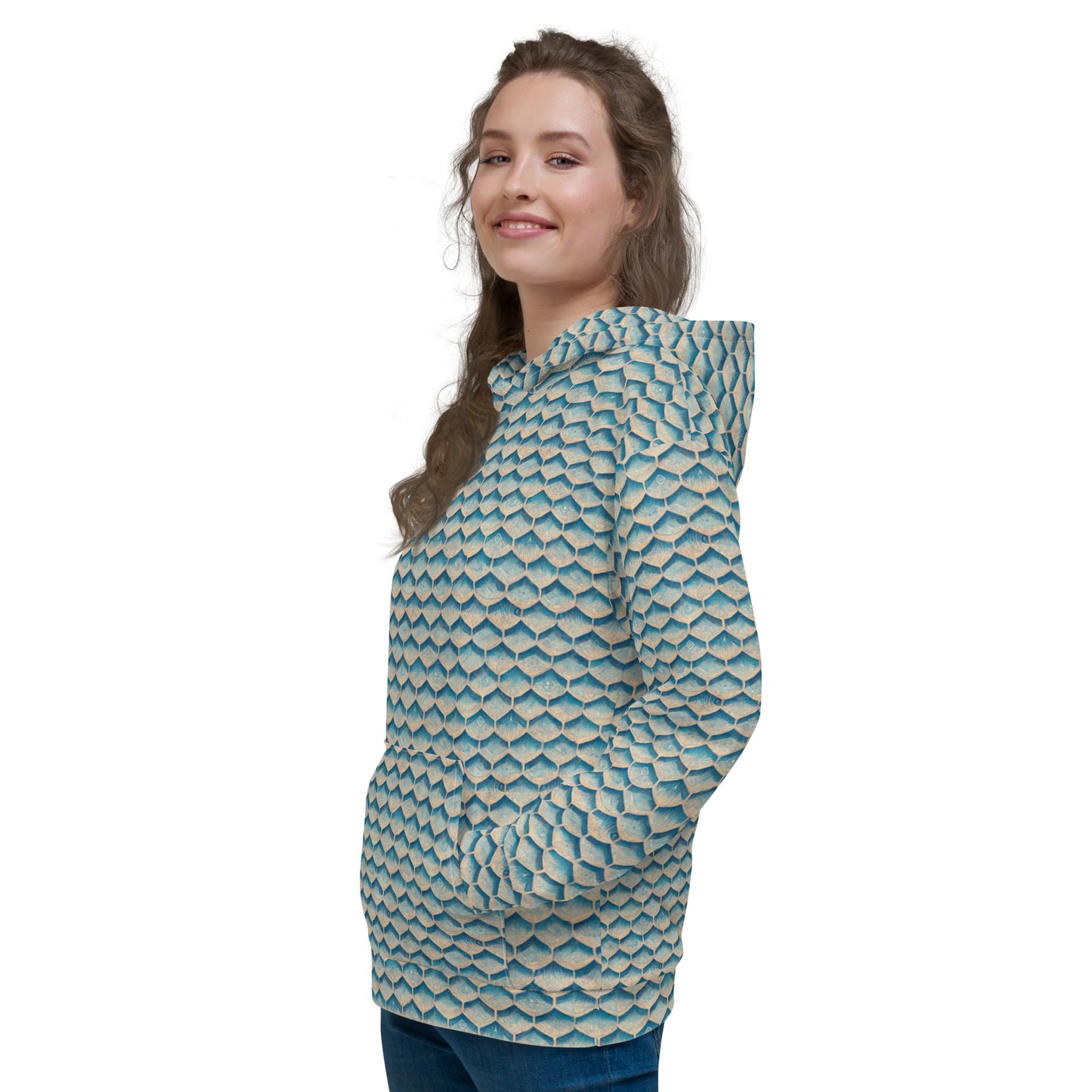 Seafoam Scales Women’s Hoodie