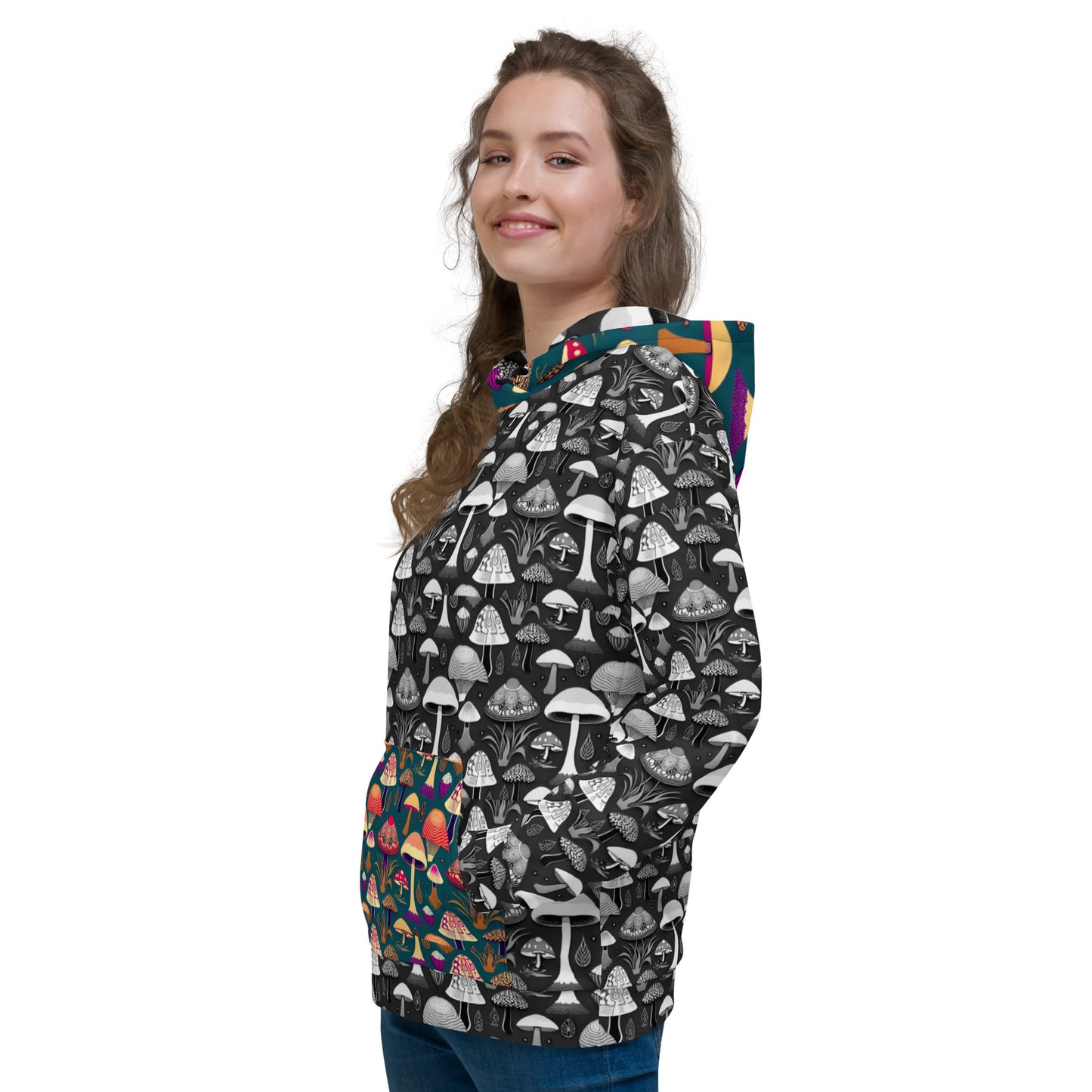 Whimsical Mushrooms Women’s Hoodie