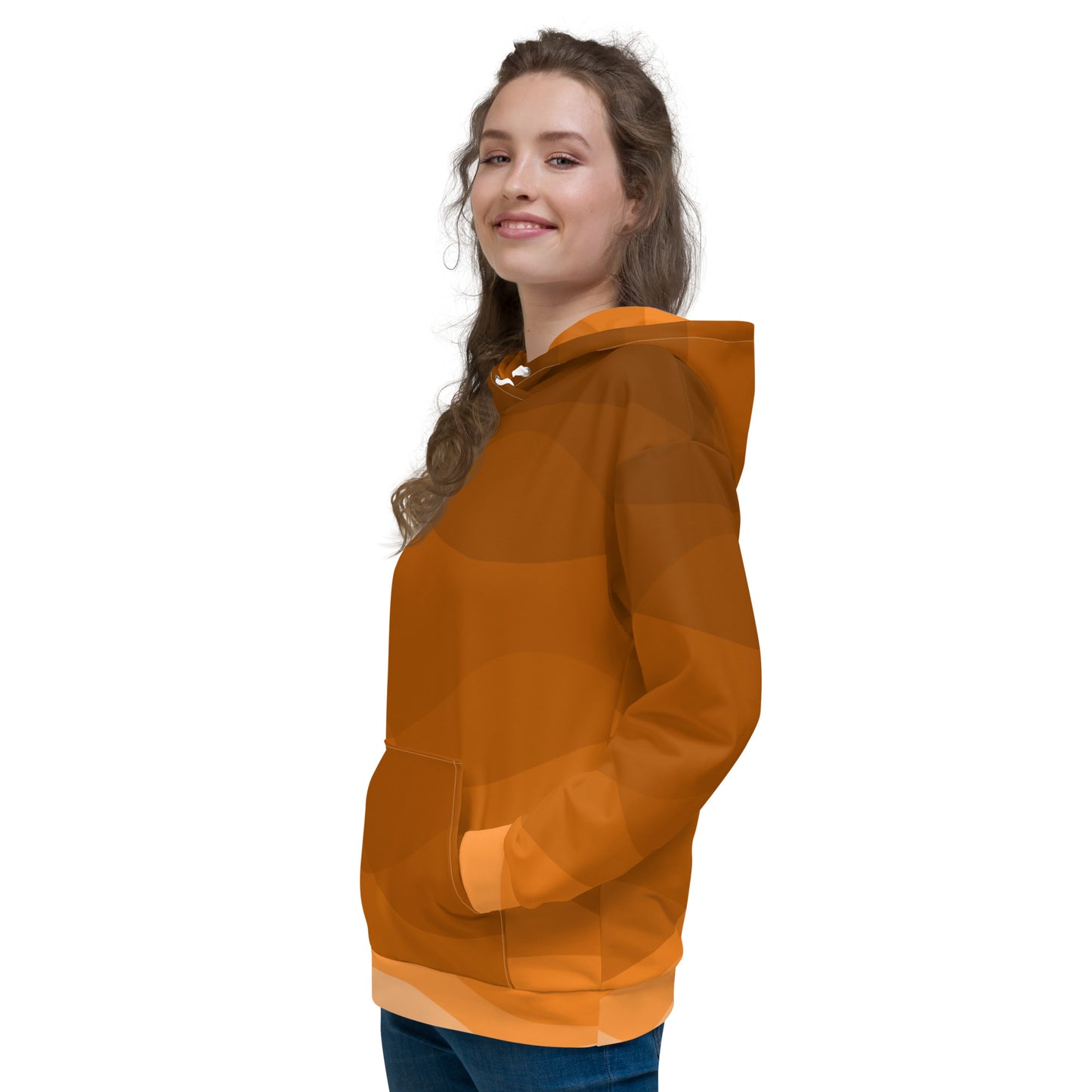 Tangerine Whirlpool Women’s Hoodie