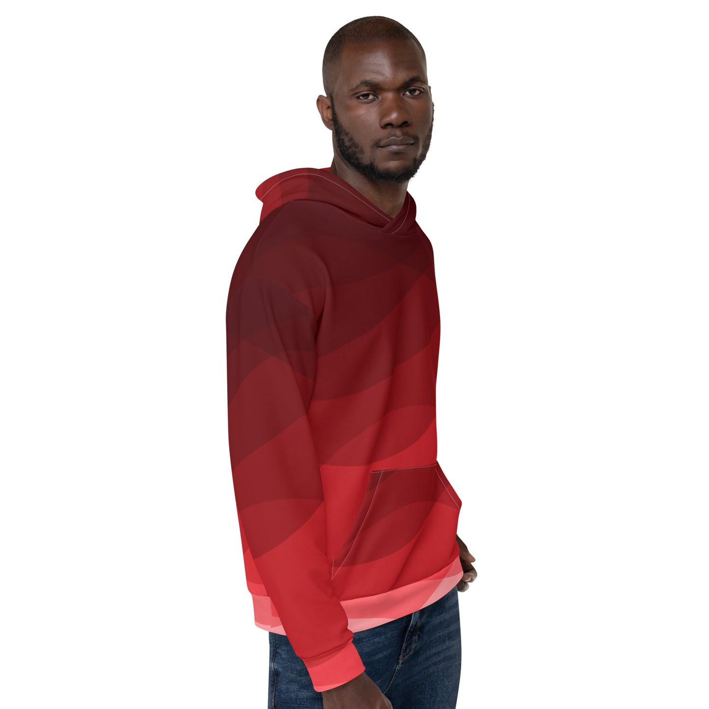 Crimson Motion Unisex Hoodie