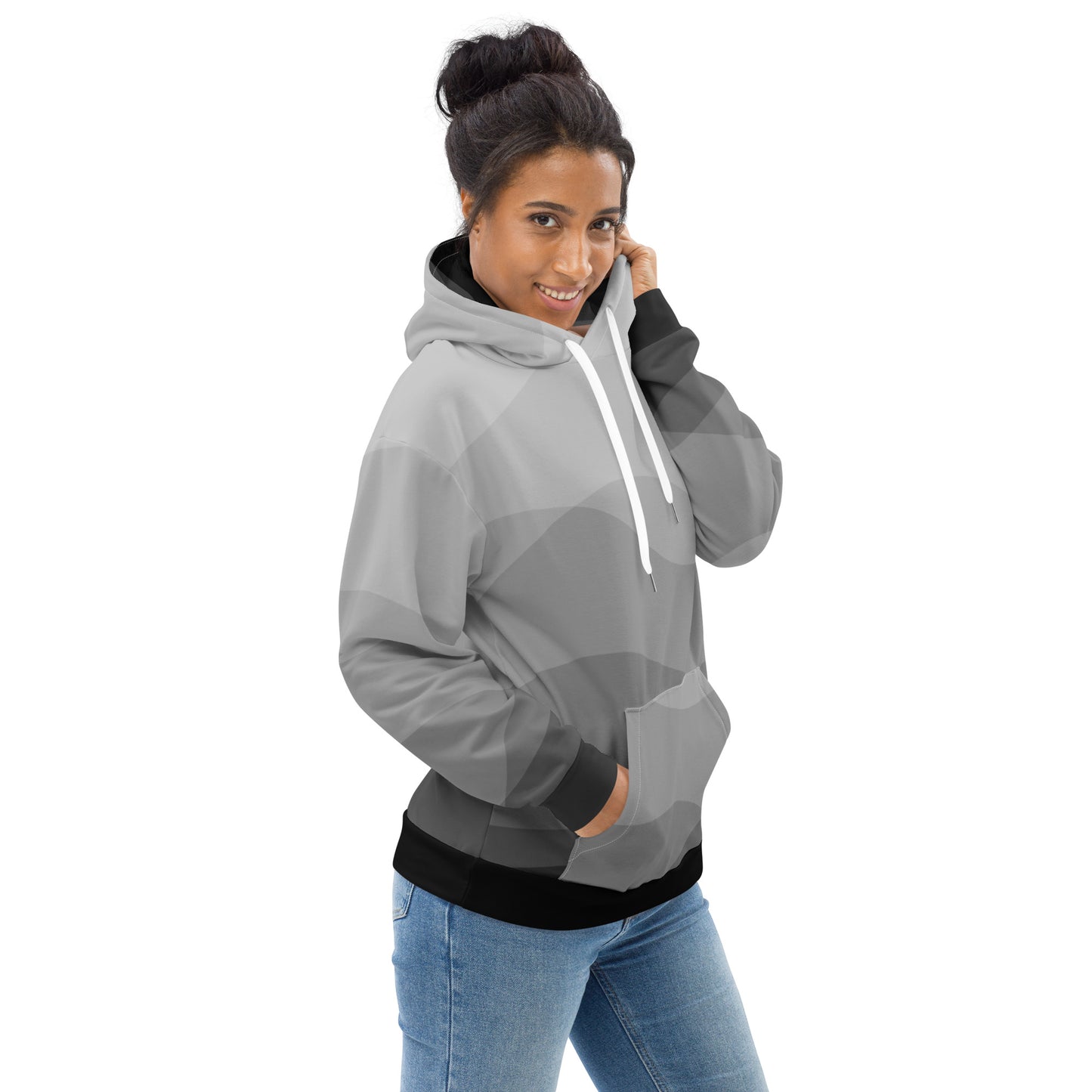 Shadow Swells Unisex Hoodie