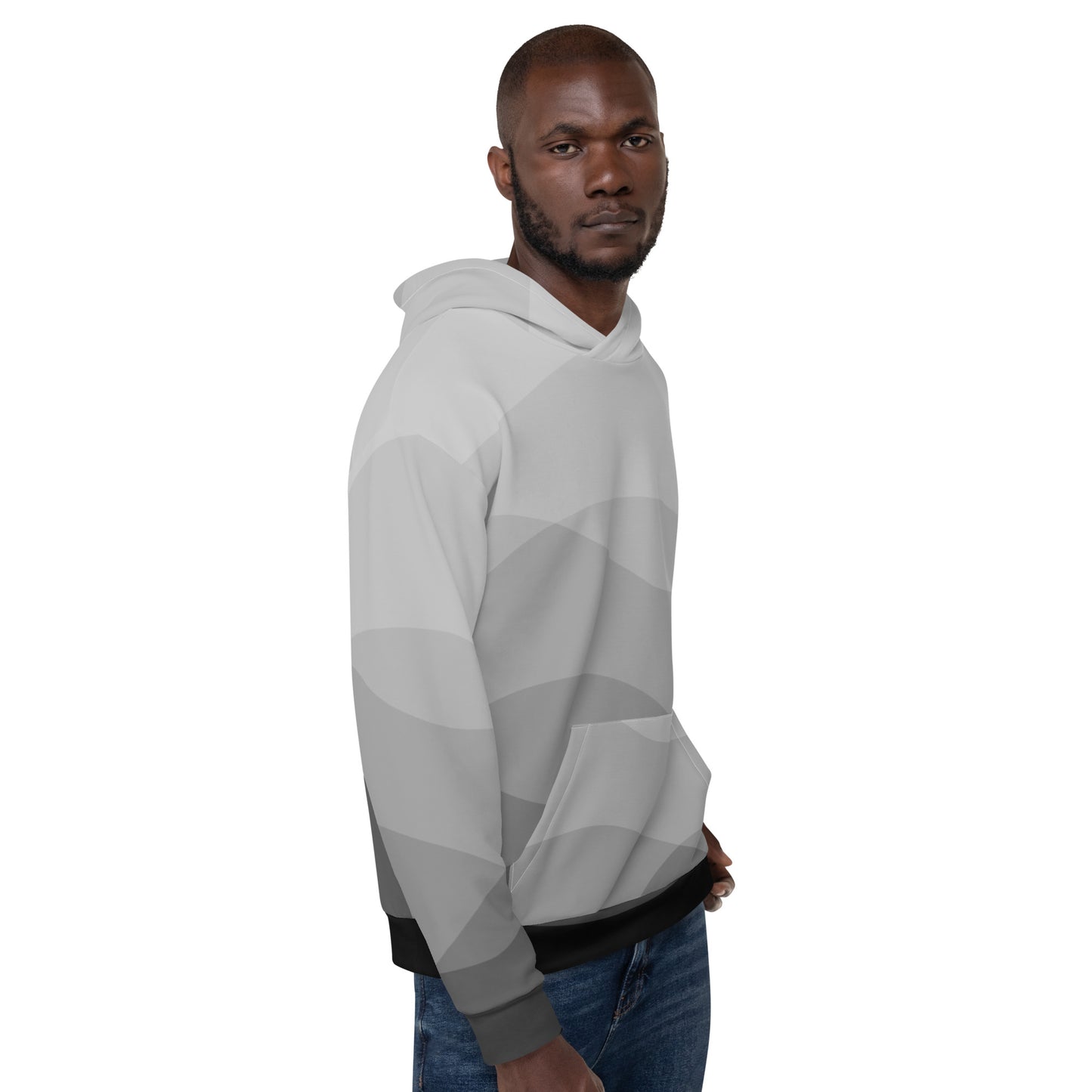 Shadow Swells Unisex Hoodie