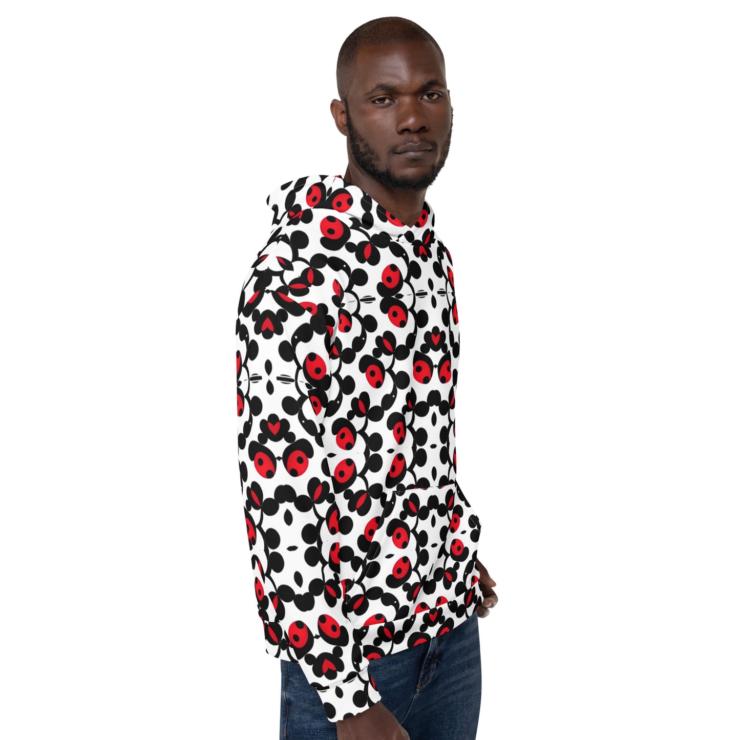 Ladybug Noir Men’s Hoodie